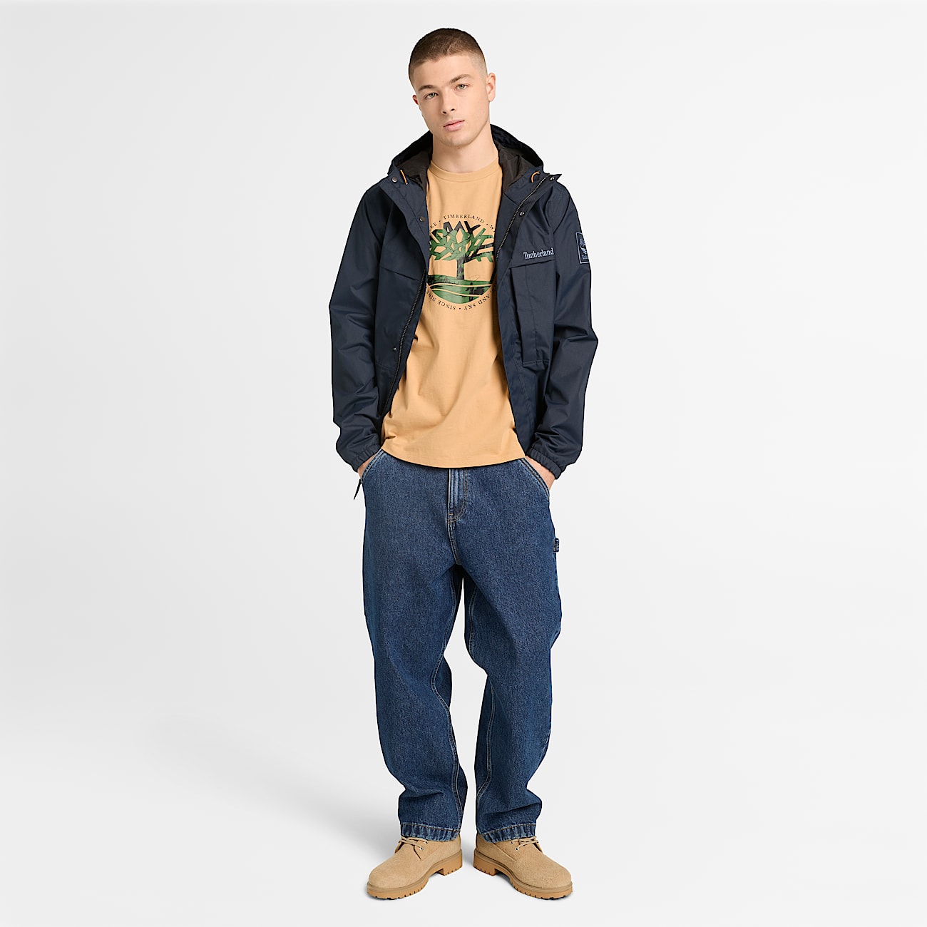 Casaco Impermevel Benton para Homem em azulescuro TBL azul ALT2