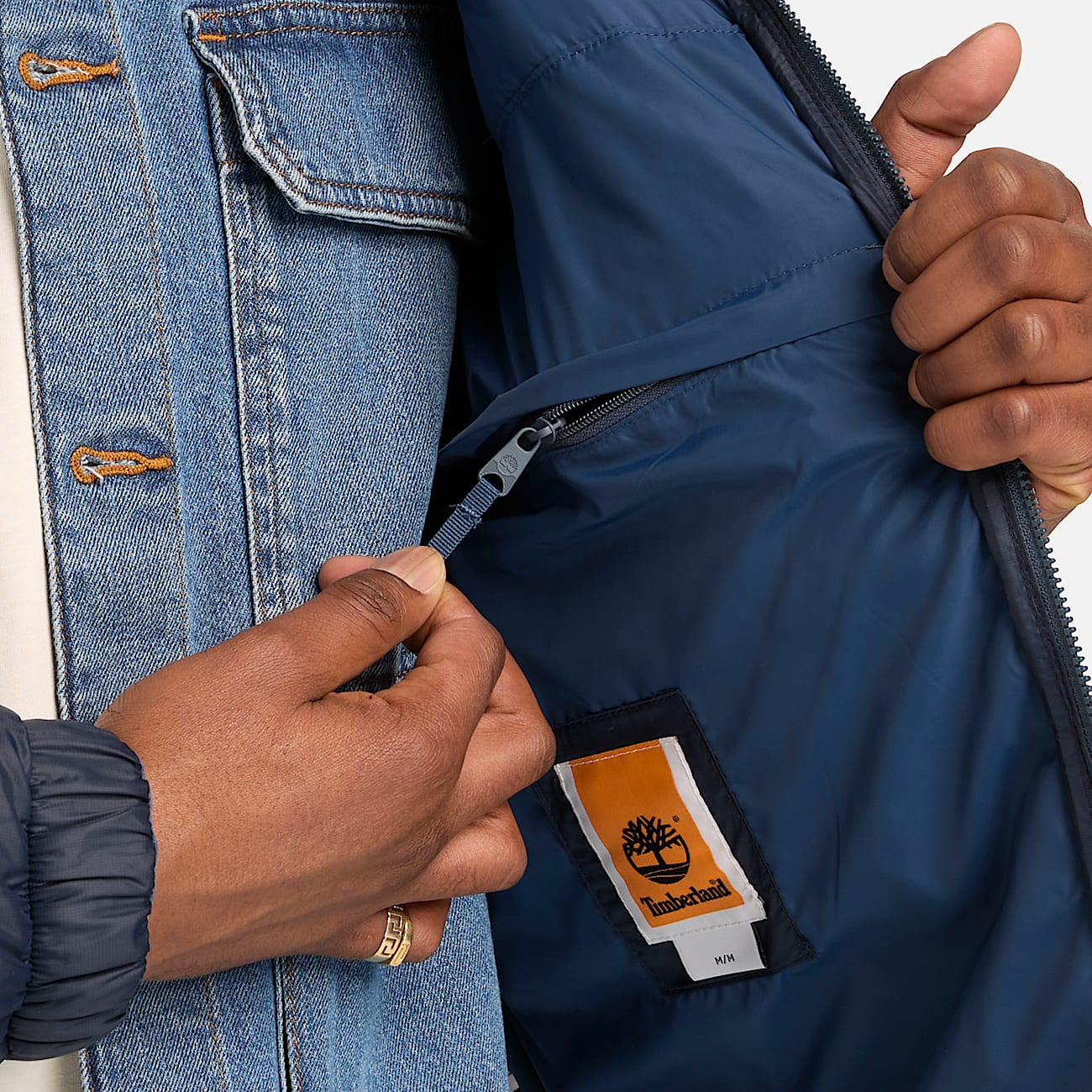 Axis Peak Durable WaterRepellent Jacket fr herr i mrkbl TBL Bl ALT3
