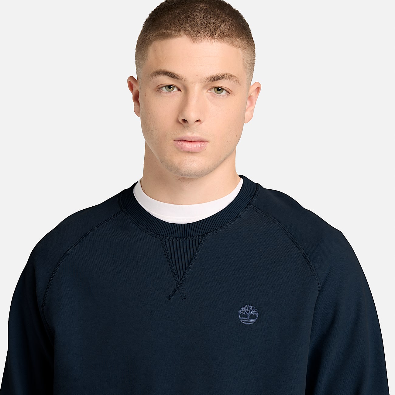 Exeter River Crewneck Sweatshirt for Men in Dark Blue TBL Blue ALT3