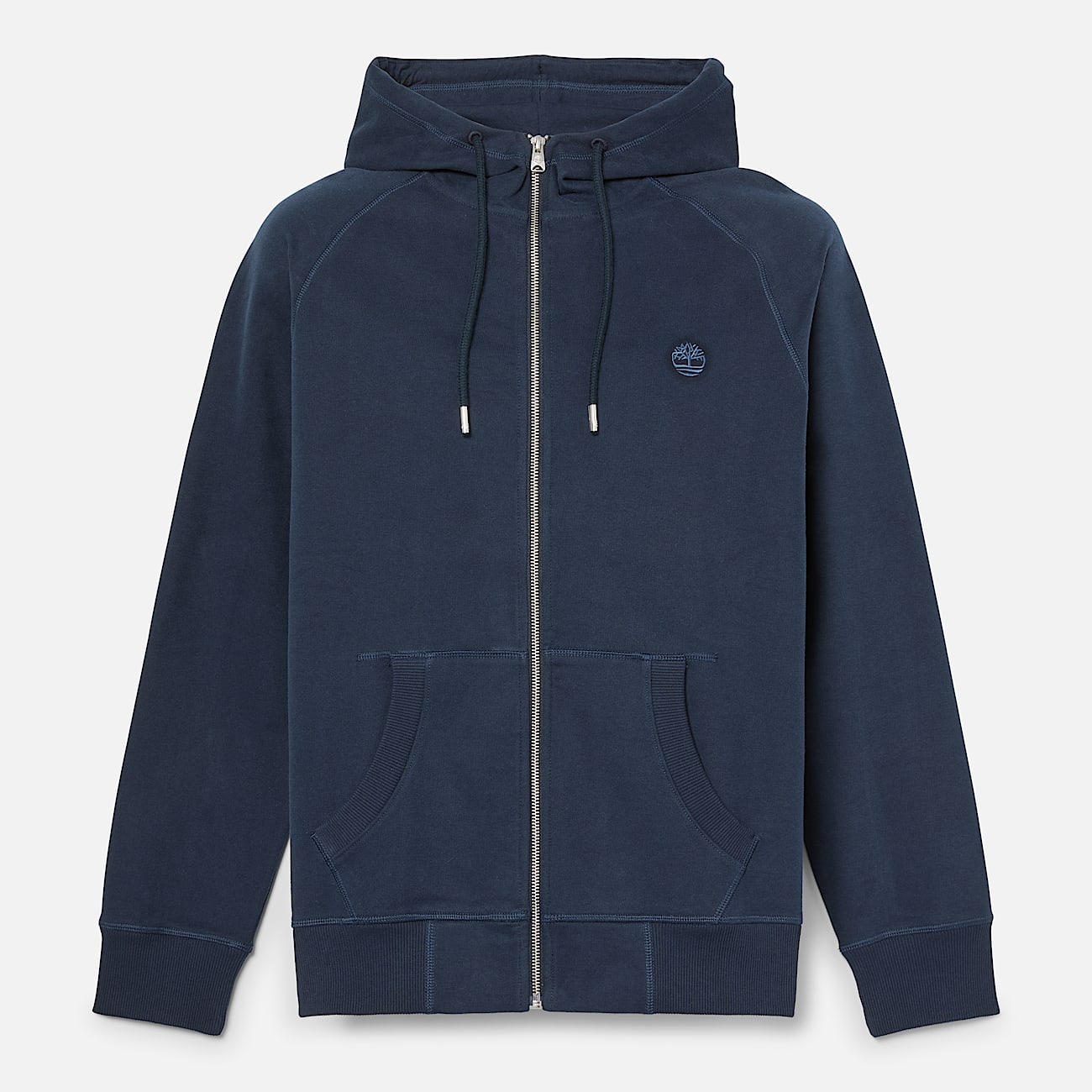 Felpa con Cappuccio e Zip Intera Exeter River da Uomo in blu scuro TBL blu HERO