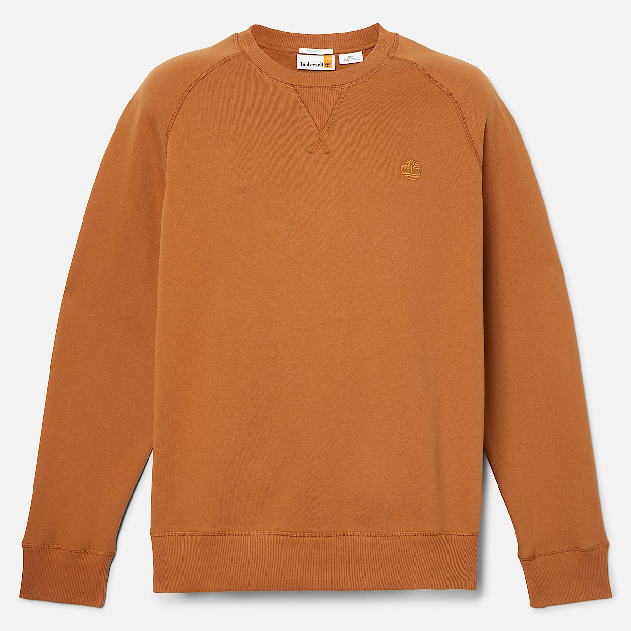 Exeter River Brushed Back Crewneck Sweatshirt for Men in Brown TBL Brown HERO