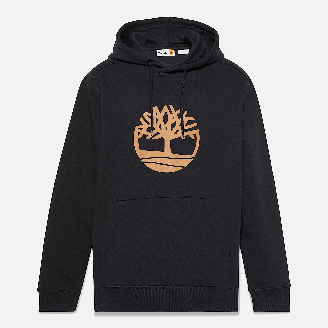Kennebec River Tree Logo Hoodie for Men in Black TBL Black HERO