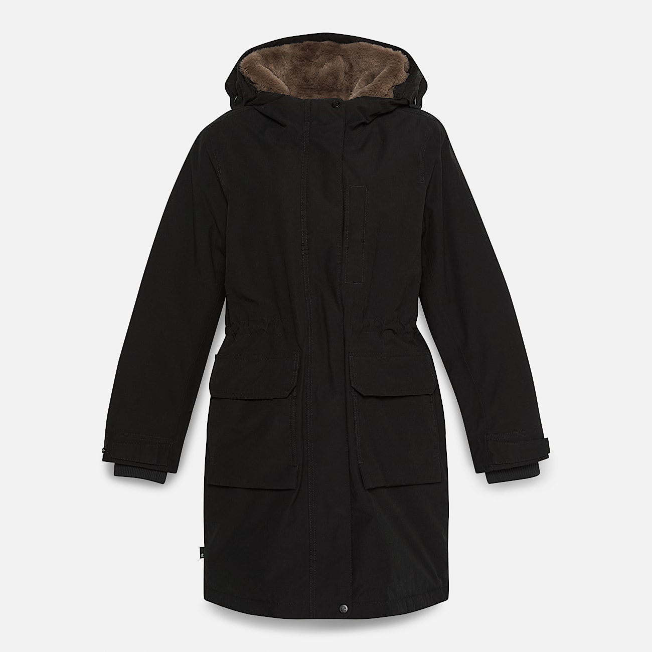 Parka Impermeabile Timberland da Donna in colore nero TBL colore nero HERO