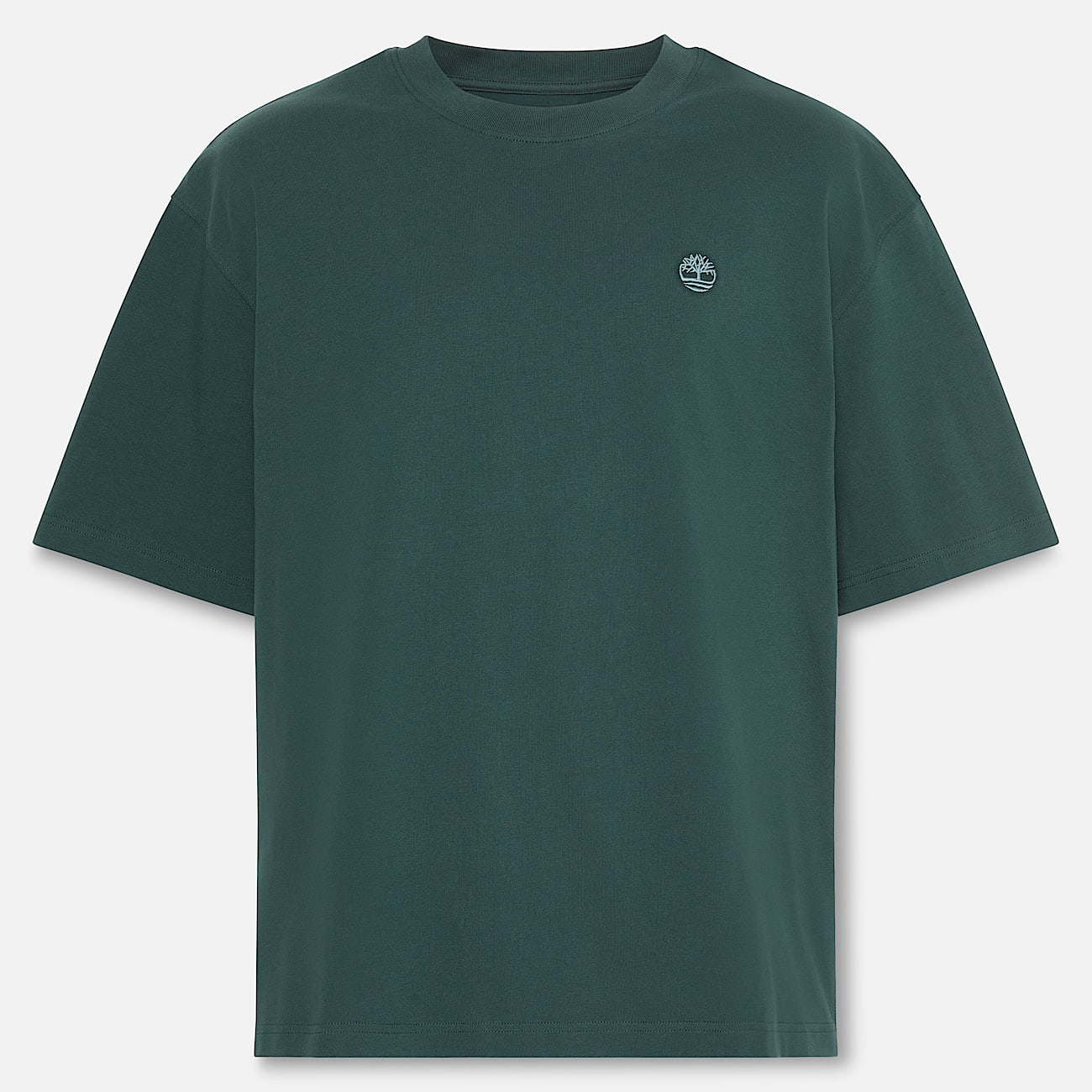 Tshirt a Maniche Corte Dunstan River da Uomo in verde scuro TBL verde HERO
