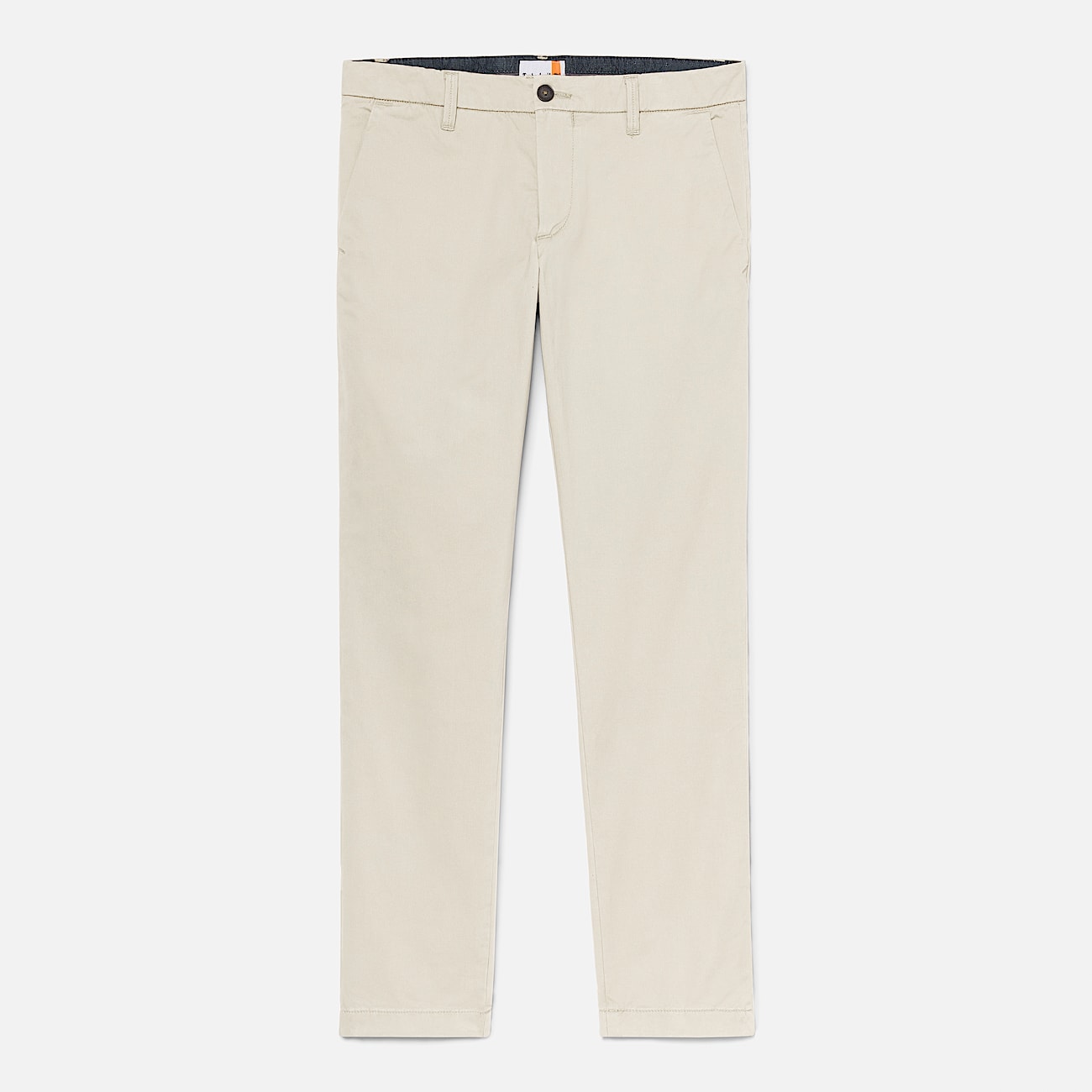 Calas Chino em Sarja Justas Claremont para Homem em cinzento TBL cinzento HERO