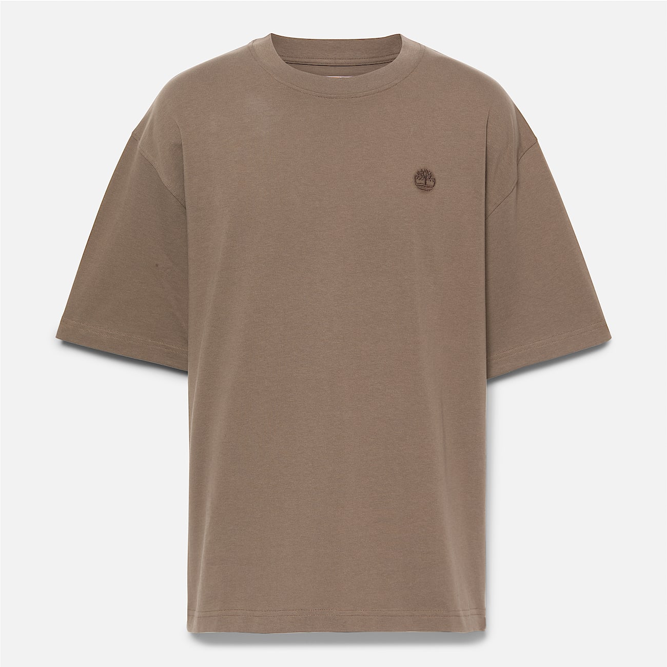 Tshirt de Manga Curta Dunstan River para Homem em castanho TBL castanho HERO