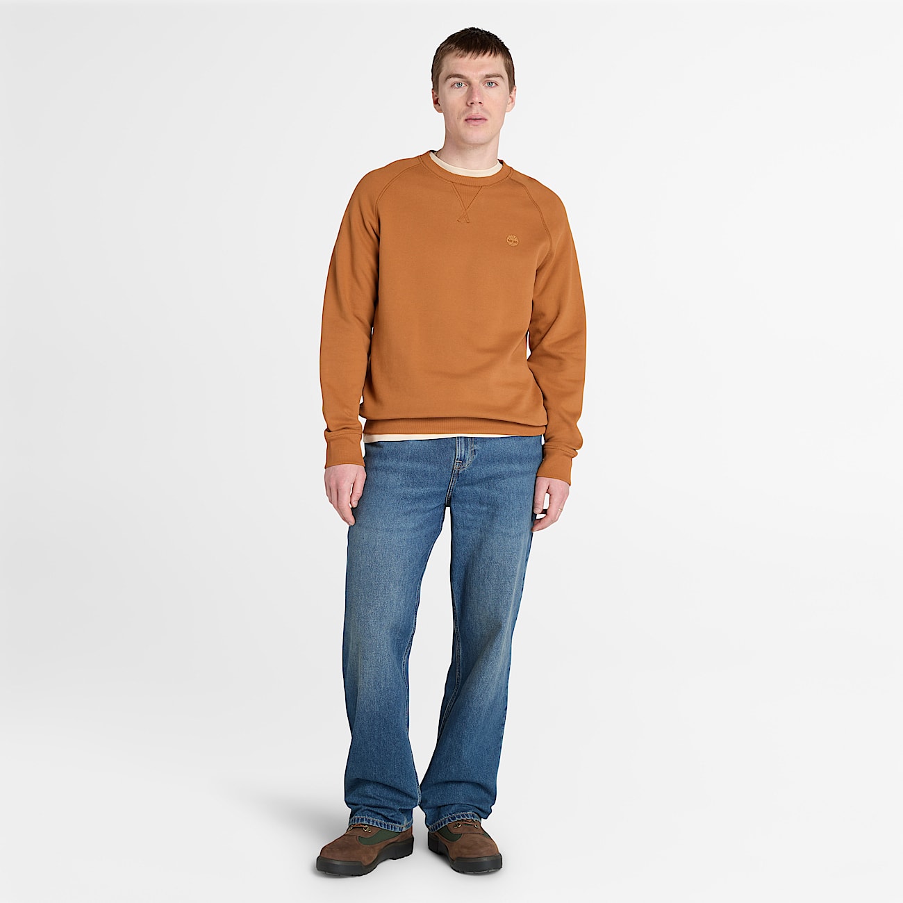 Broderede Sandown denimbukser til mnd i bl TBL Bl ALT2