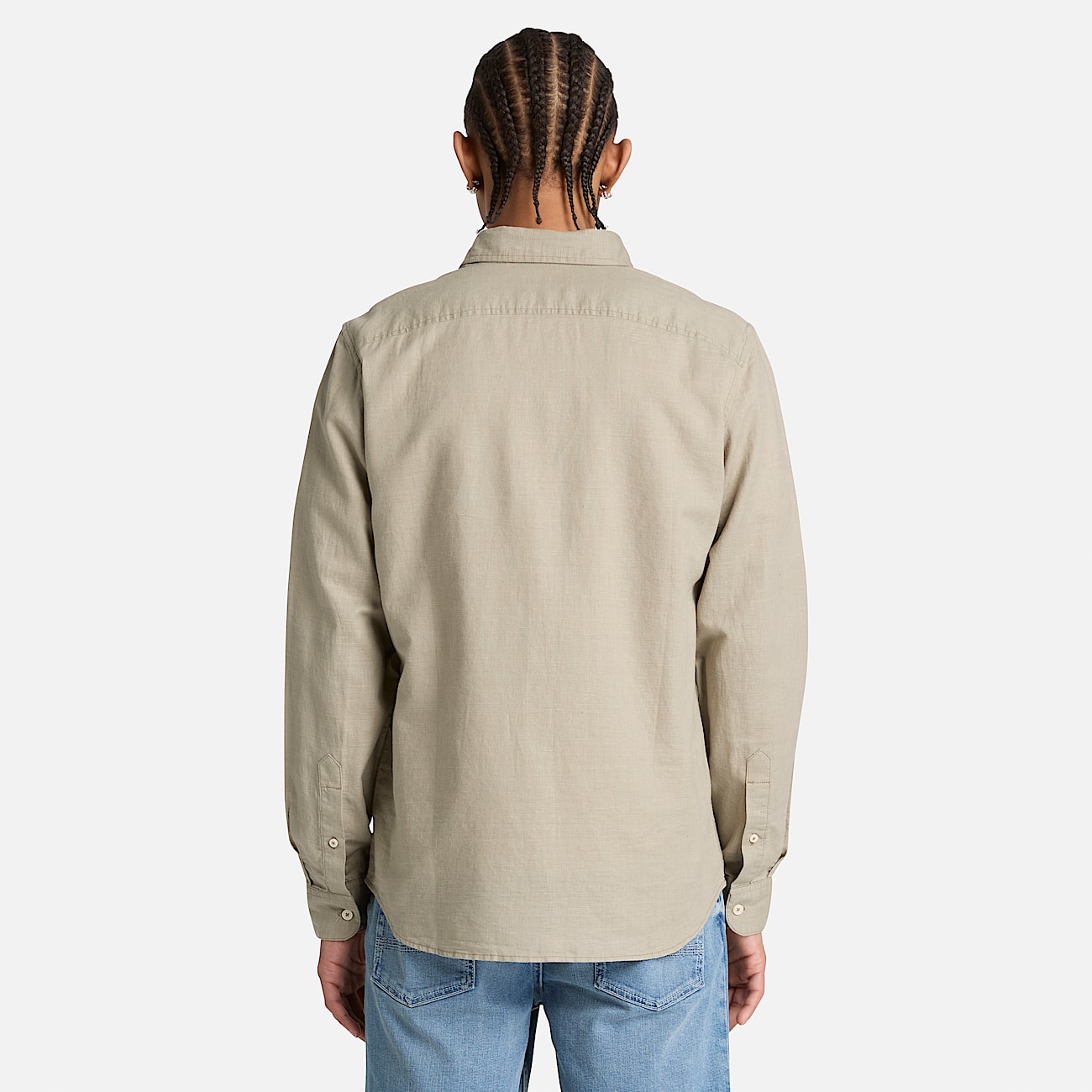 Lovell Lake BottonDownLangarmshirt fr Herren in Grau TBL Grau ALT8