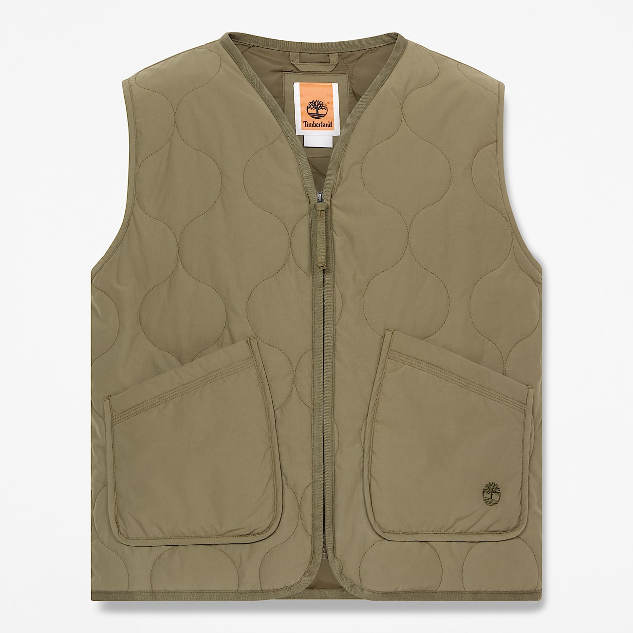 All Gender Quilted Vest in Green TBL No Color HERO