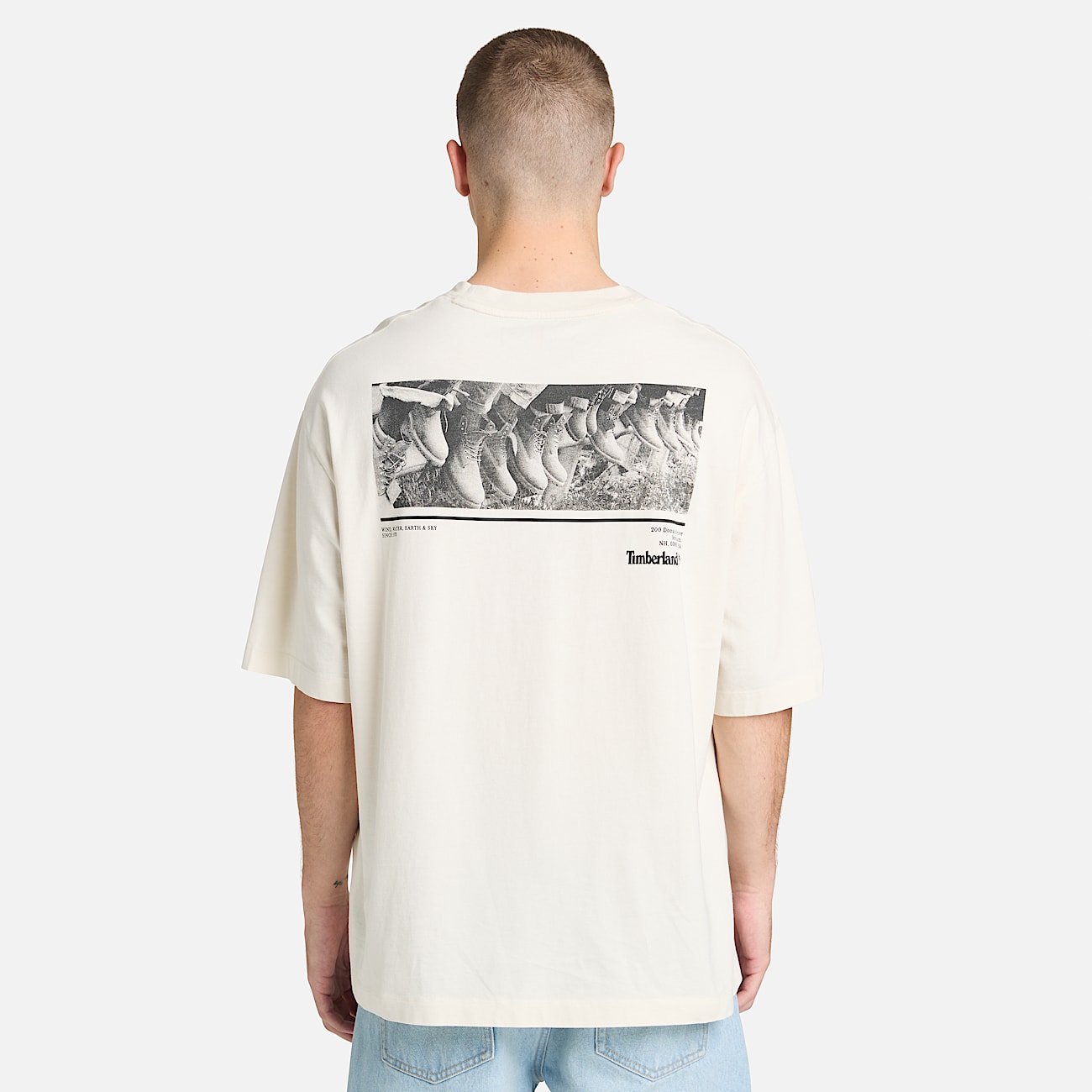 Camiseta Archive Boot unisex en blanco TBL blanco ALT8