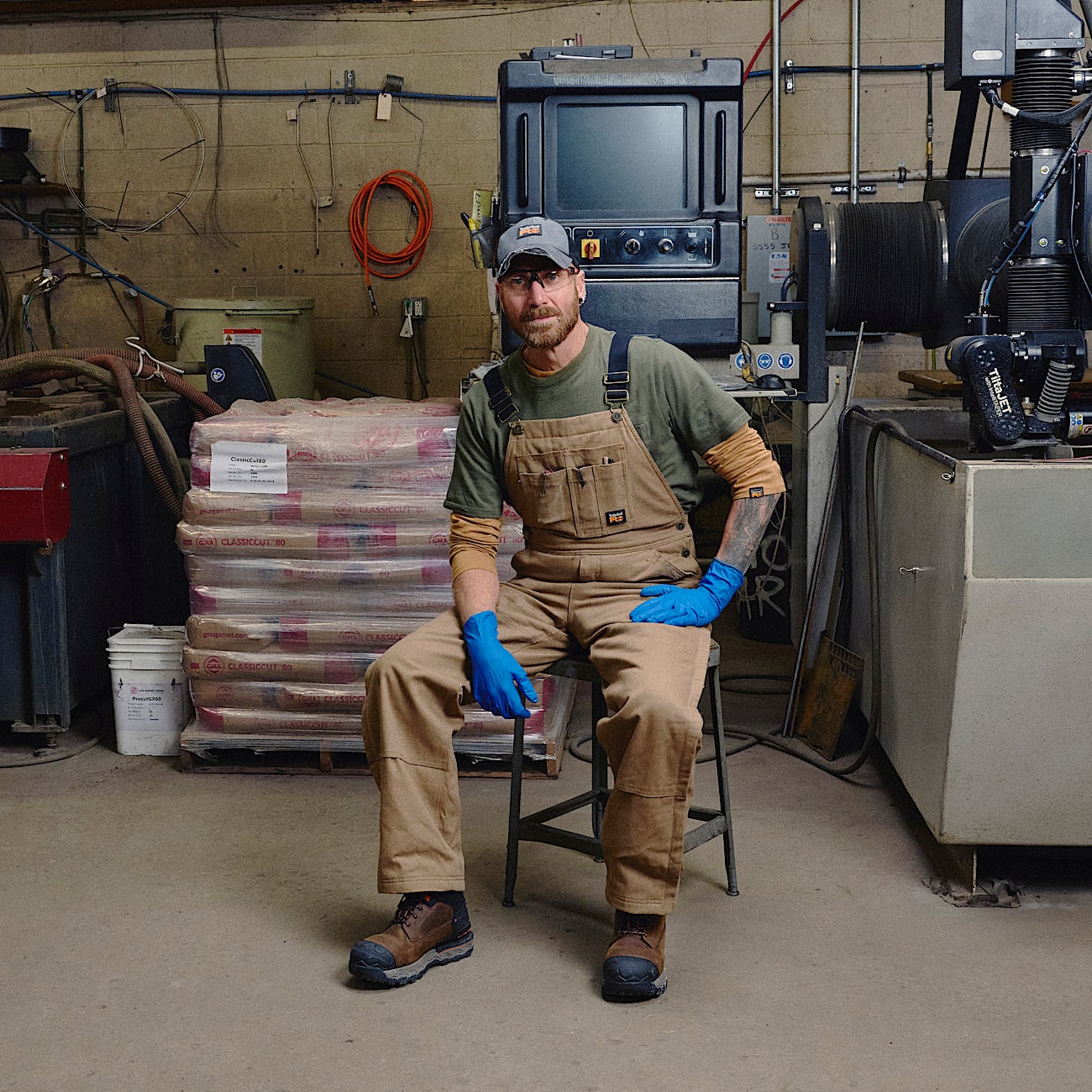 Bottine de scurit isole et impermable  embout composite Boondock Ultralight 6 pour homme en marron TBL marron ALT7