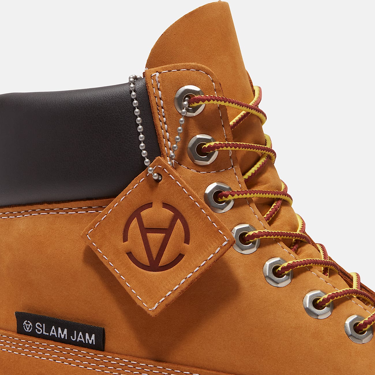 Wasserfester Timberland x Slam Jam Heritage 6Inch Boot in Gelb TBL Gelb ALT8