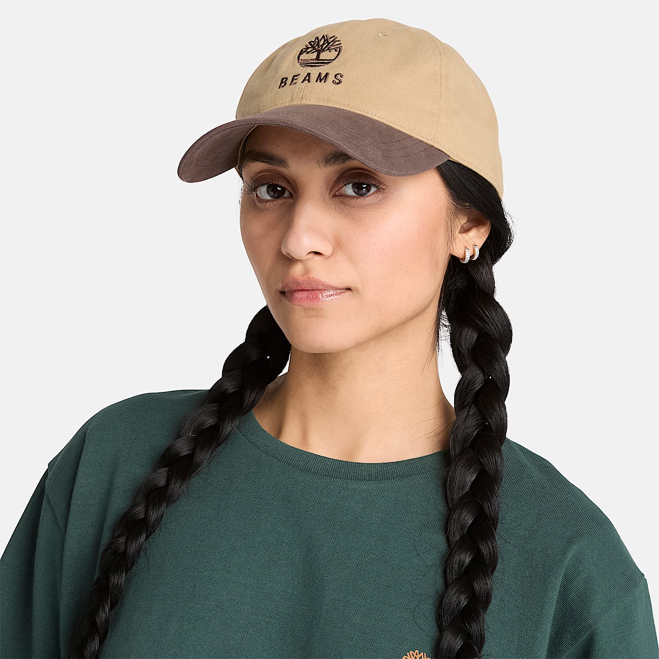 Timberland x BEAMS Adjustable Hat in Khaki TBL Khaki ALT2
