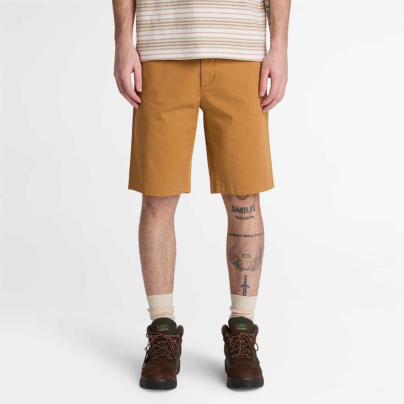 Topsfield ChinoShorts aus Twill fr Herren in Gelb TBL Gelb ALT1