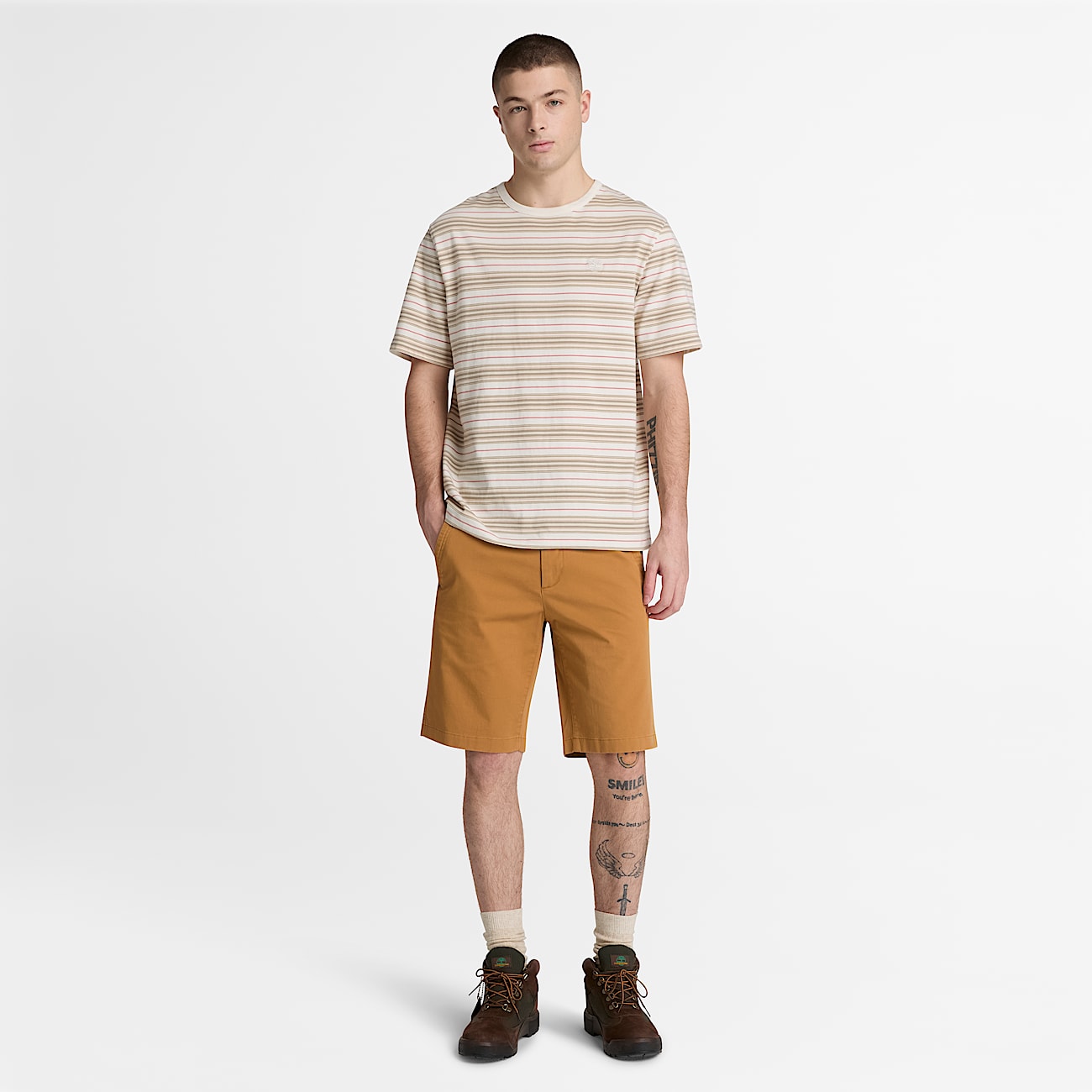Topsfield ChinoShorts aus Twill fr Herren in Gelb TBL Gelb ALT2