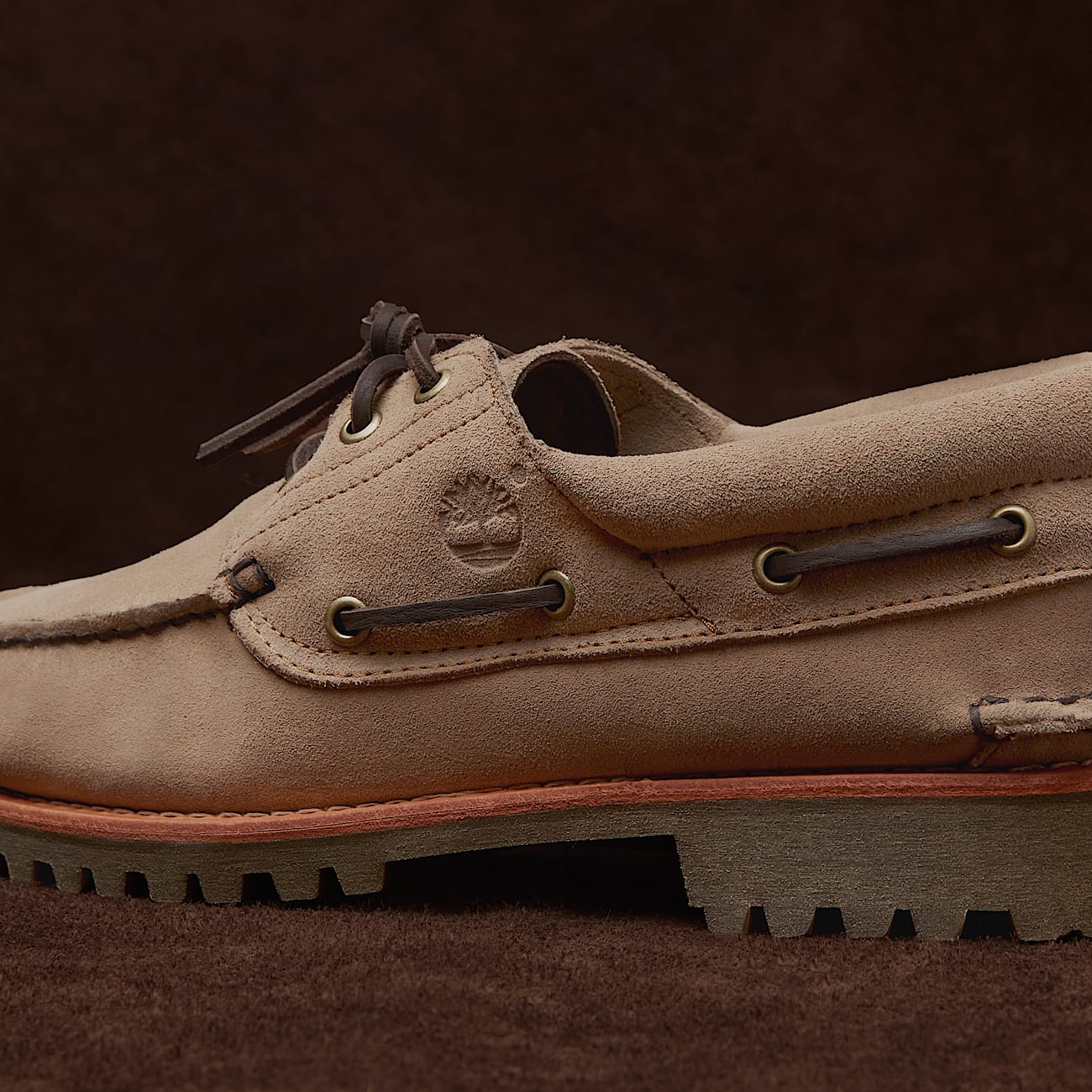 Timberland Mix Tape Authentic 3Eye Lug Bootsschuh fr Herren in Beige TBL Beige MKTG3