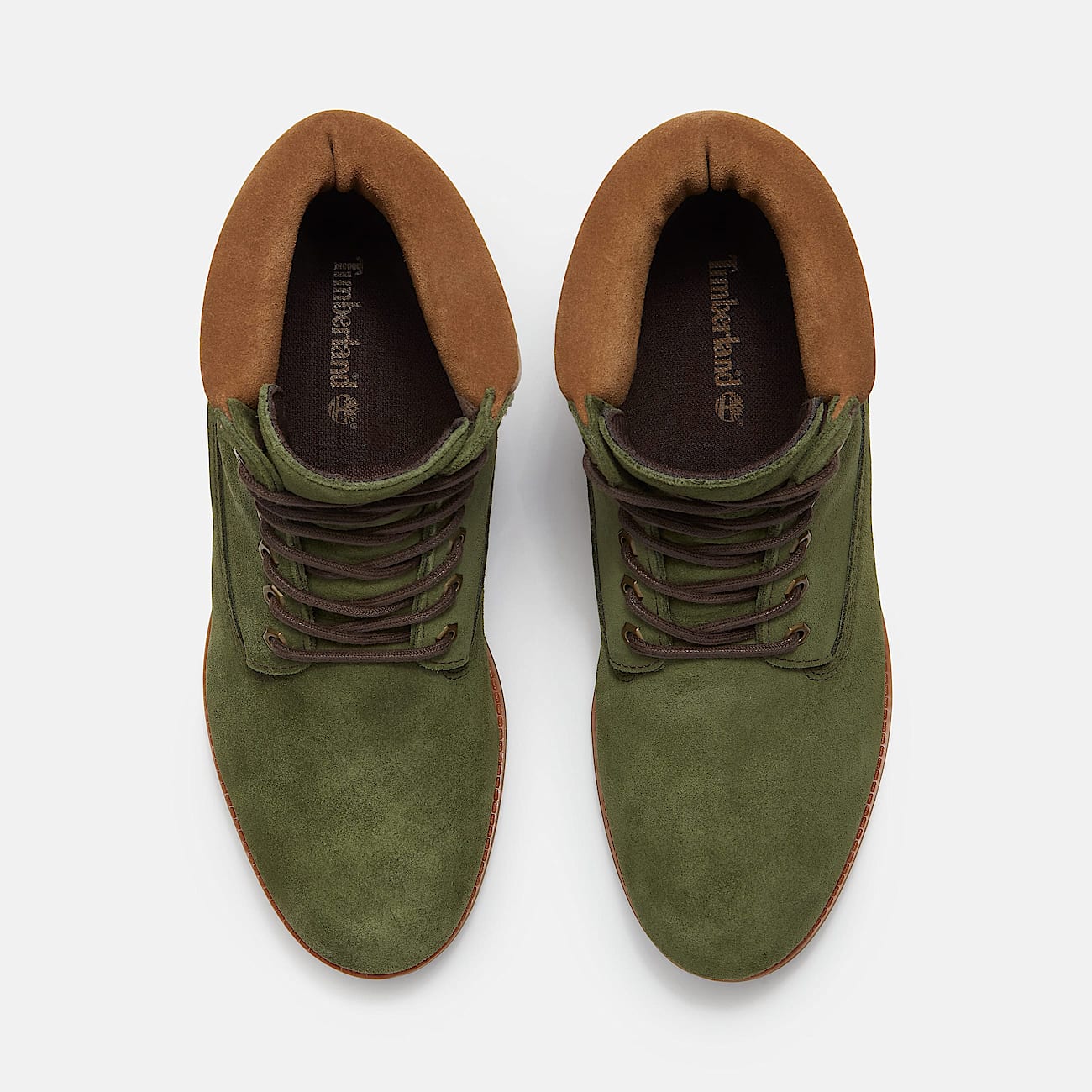 Timberland Premium 6Inch Waterproof Boot for Men in Green TBL Green ALT2