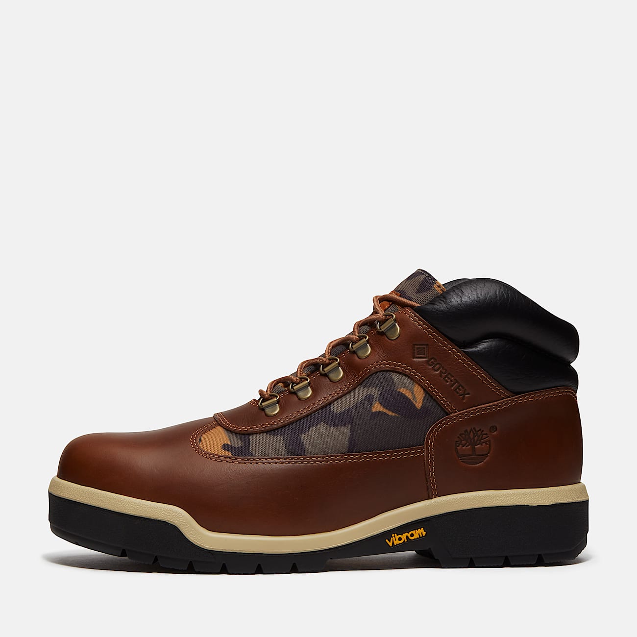 Field Boot with GORETEX Membrane for Men in Brown TBL Brown ALT8