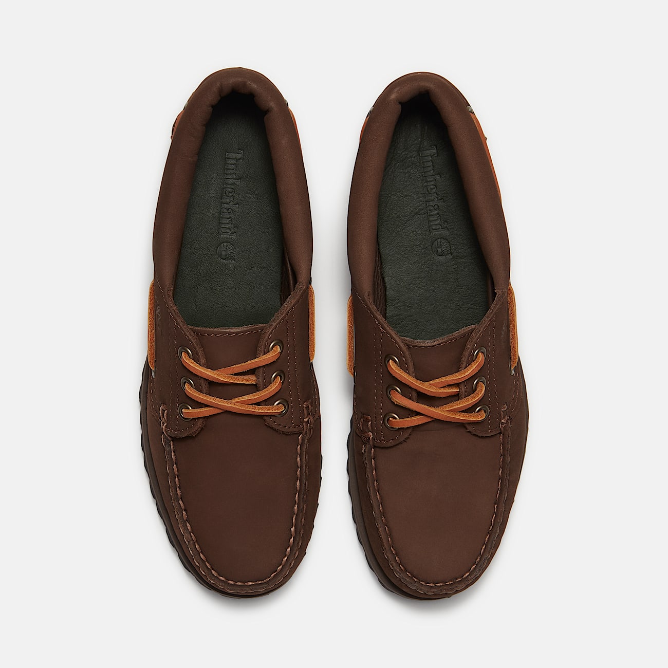 Timberland Authentic 3Eye Boat Shoe for Women in Dark Brown TBL Brown ALT2