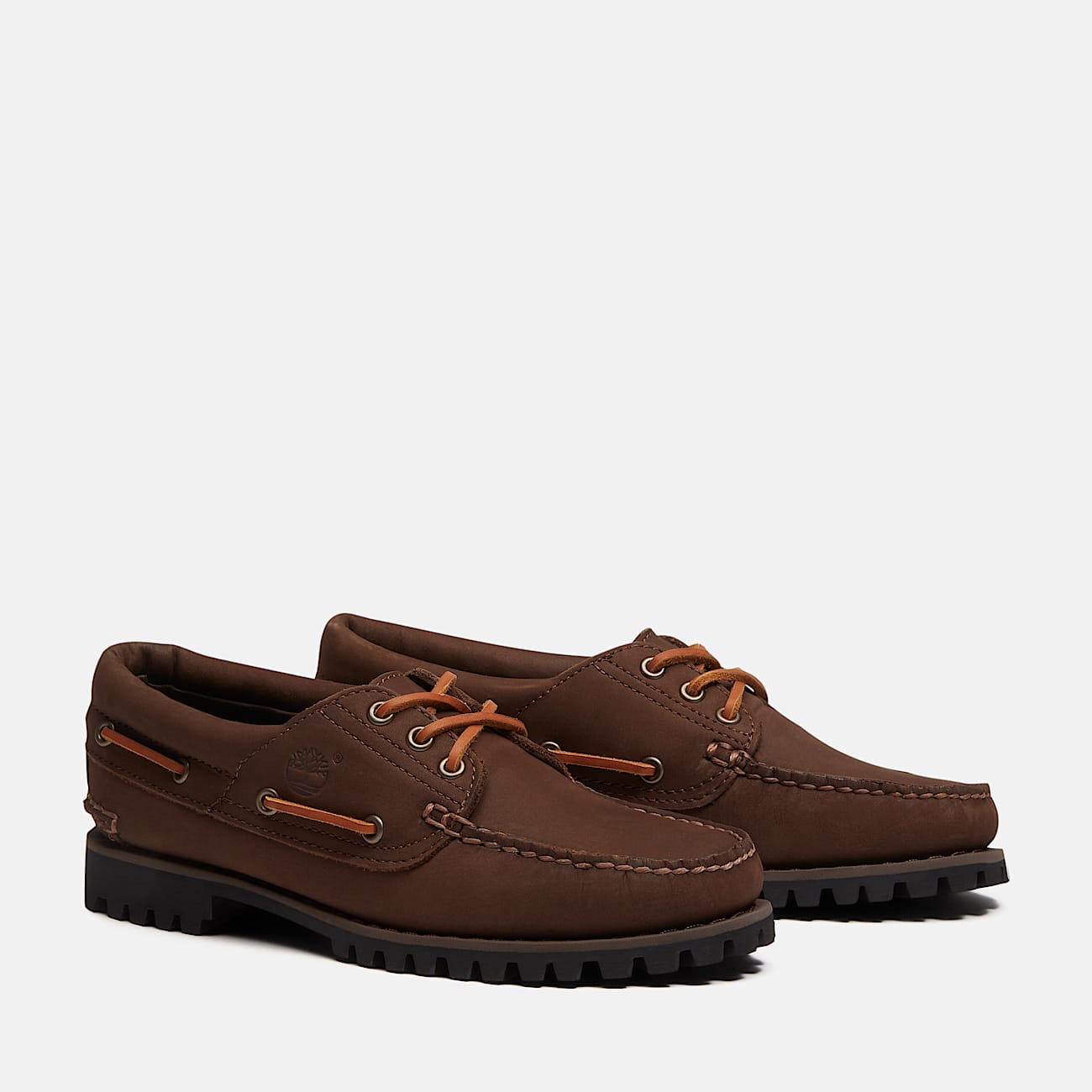 Timberland Authentic 3Eye Boat Shoe for Women in Dark Brown TBL Brown ALT4