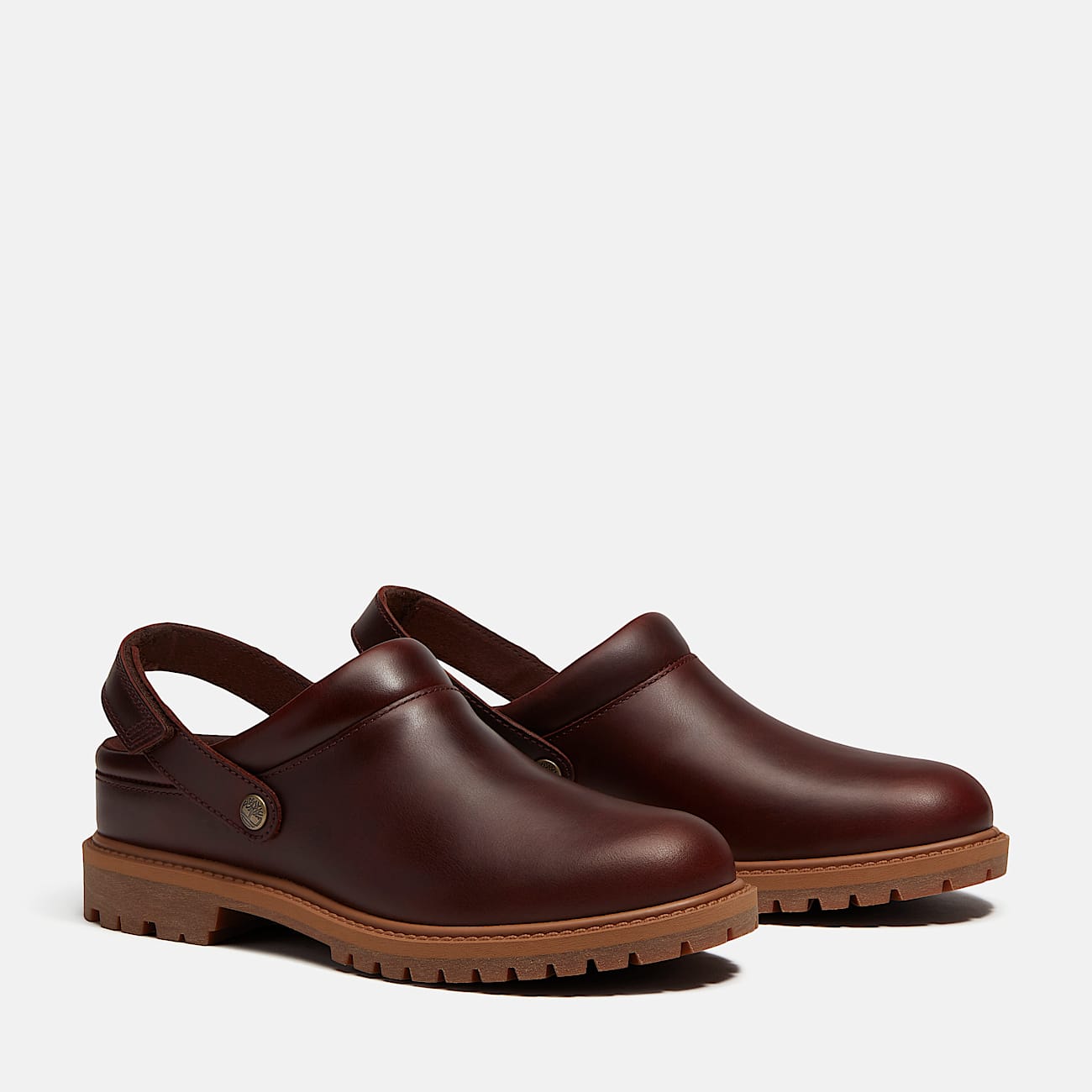 Timberland Premium Convertible Clog fr dam i burgundird TBL Vinrd ALT4