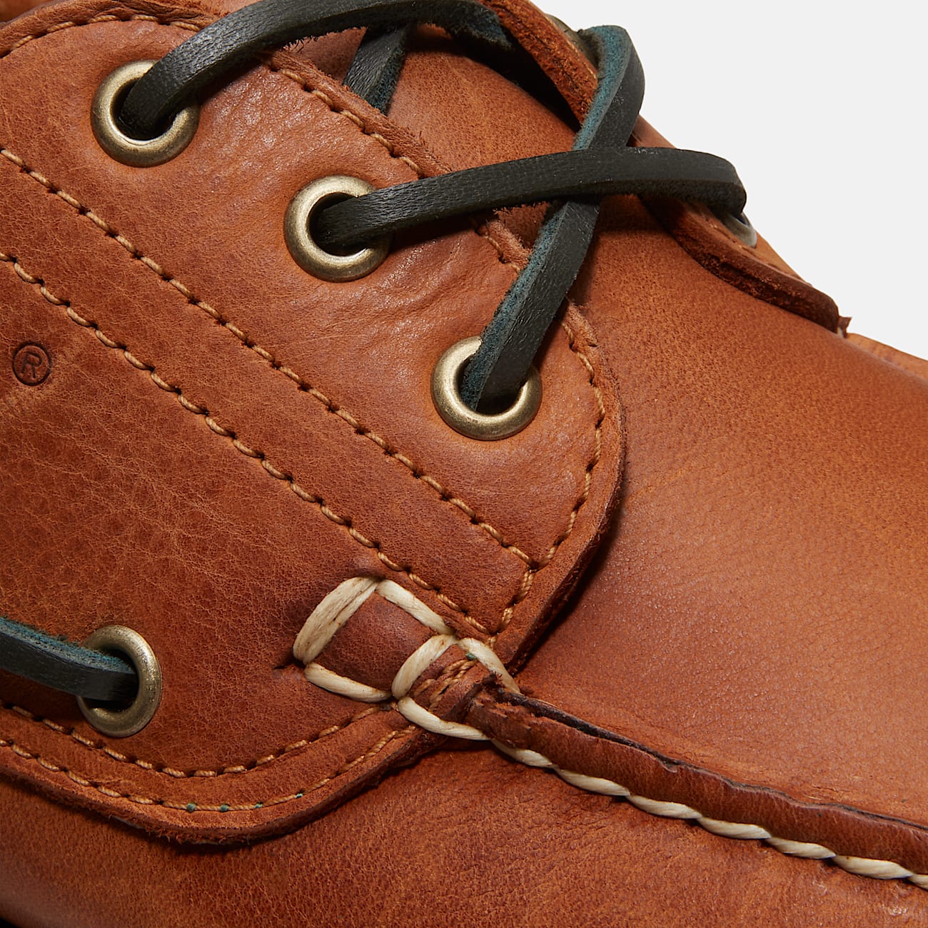 Timberland Authentic 3Eye Lug Handsewn Boat Shoe for Men in YellowBlack TBL Yellow ALT7