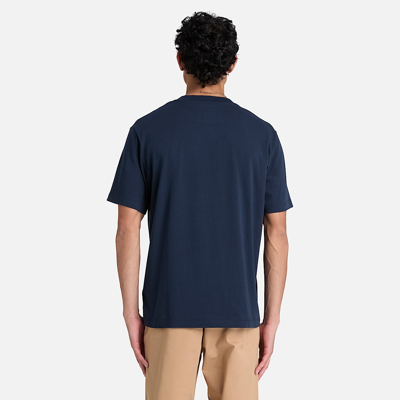 KurzarmTShirt mit traditionellem Siegel fr Herren in Dunkelblau TBL Blau ALT8