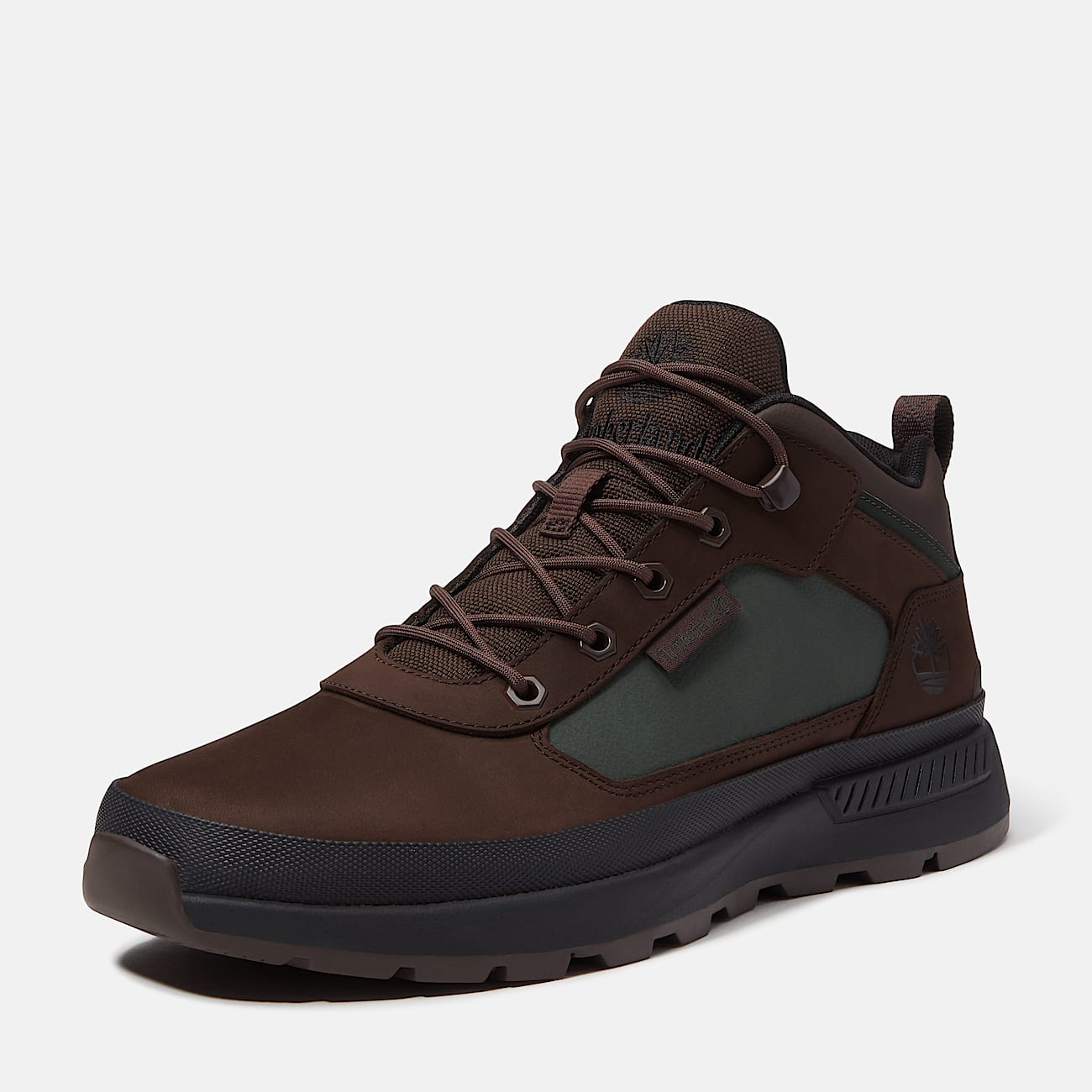 Field Trekker Trainer for Men in Dark BrownDark Green TBL Brown ALT9