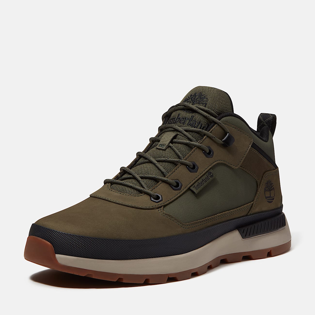 Basket Field Trekker pour homme en vert fonc TBL Verte ALT9