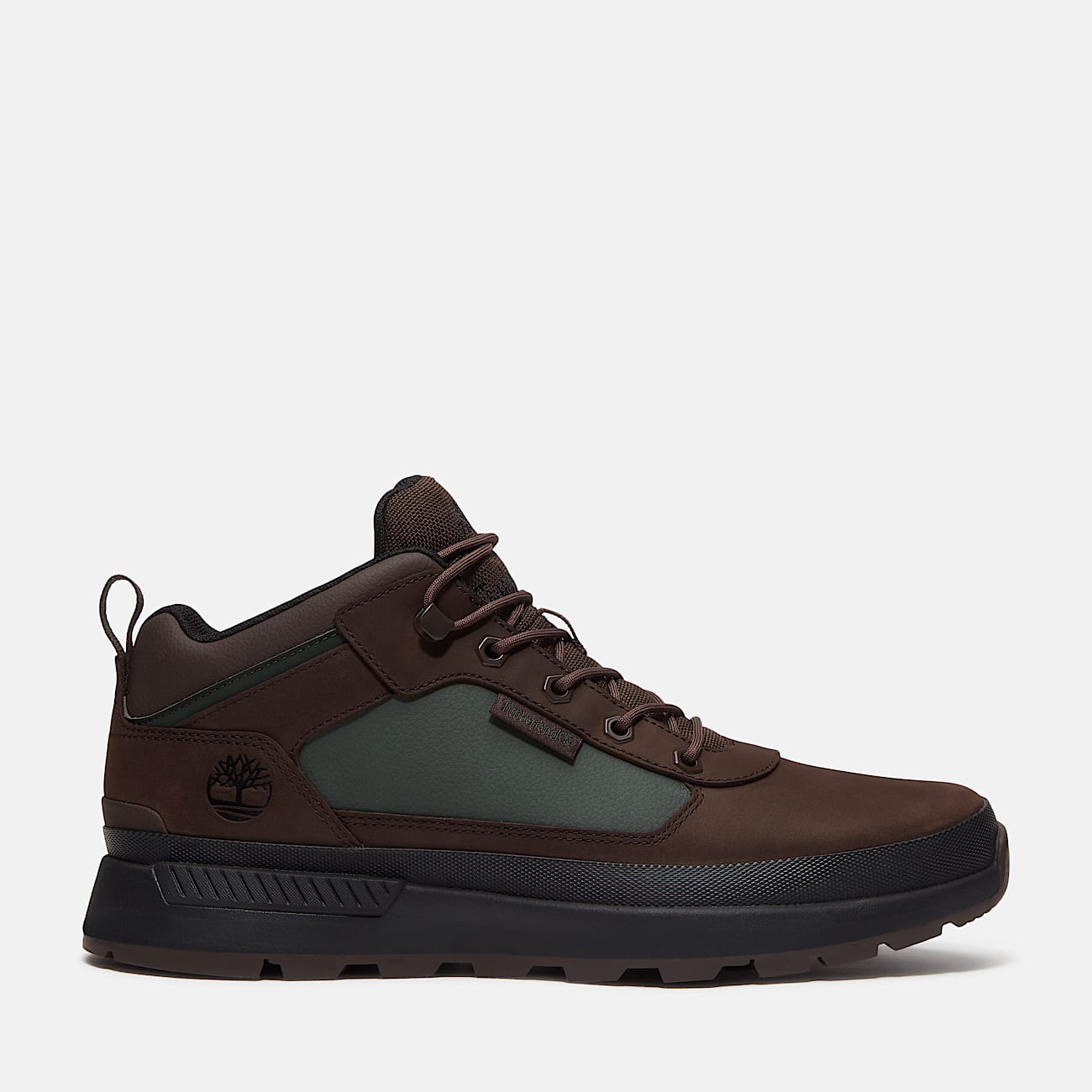 Field Trekker Trainer for Men in Dark BrownDark Green TBL Brown HERO