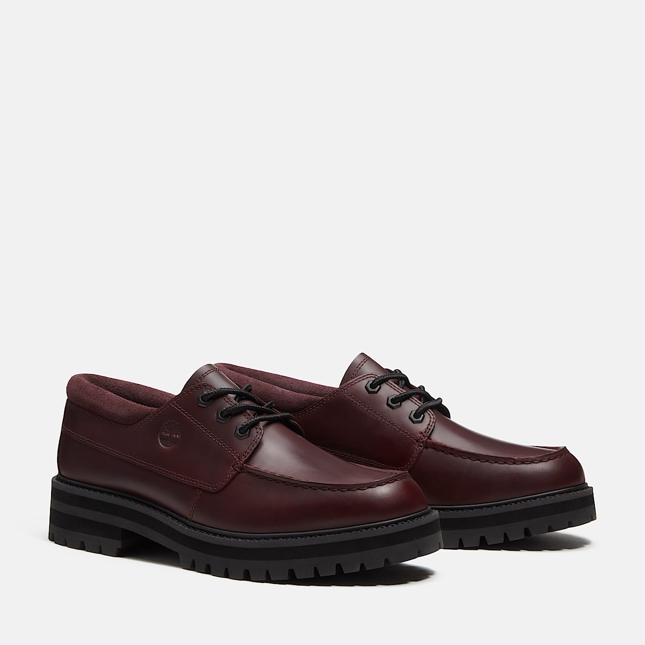 Britton Drive Shoe for Men in Burgundy TBL Burgundy ALT4