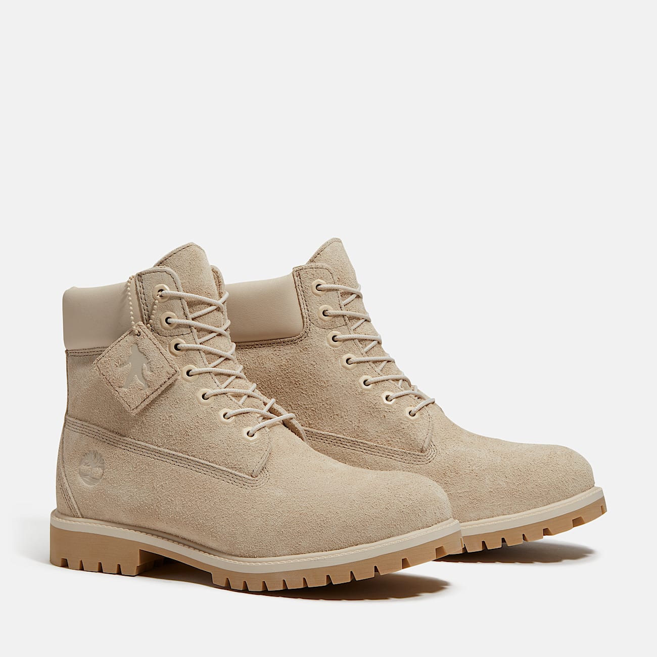 Timberland Heritage 6Inch Waterproof Boot for Men in Light Beige TBL Beige ALT4