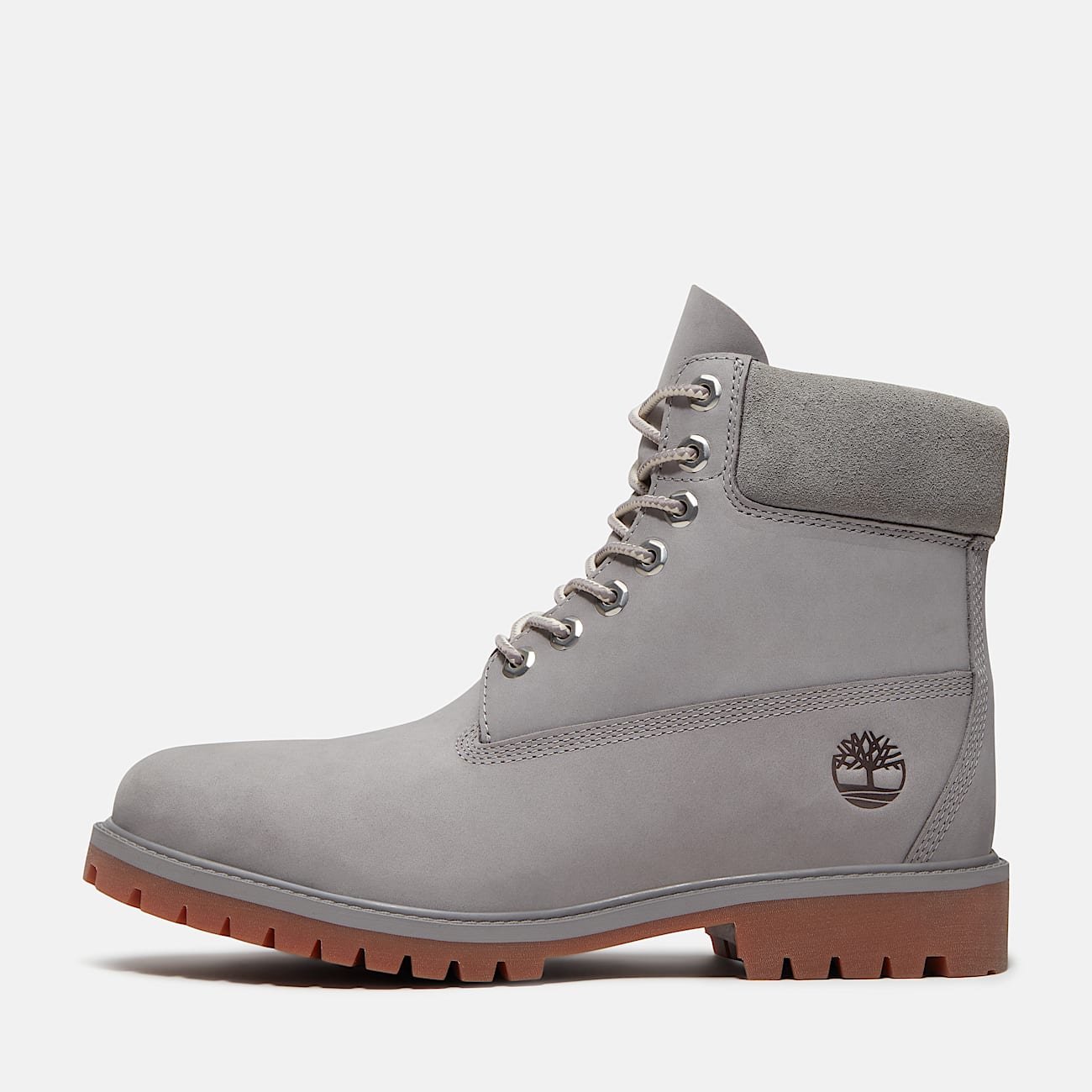 Timberland Heritage 6Inch Waterproof Boot for Men in Grey TBL Grey ALT8