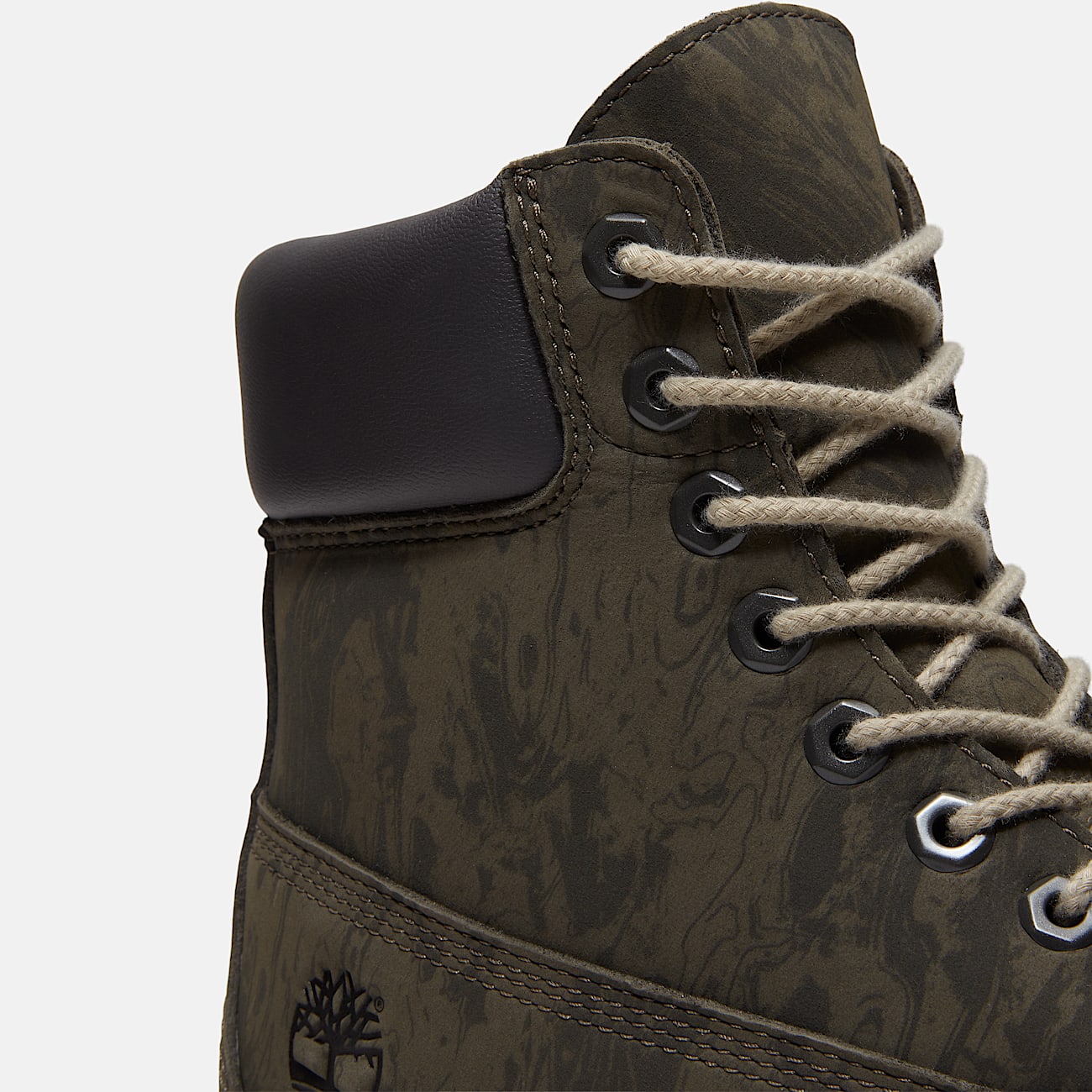 6inch Boot impermable Heritage Timberland pour homme en vert fonc TBL Verte ALT7
