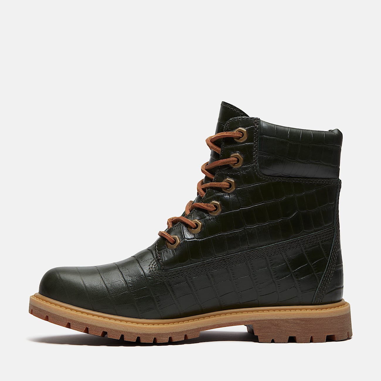 Timberland Premium 6Inch Boot for Women in Dark Green TBL Green ALT6