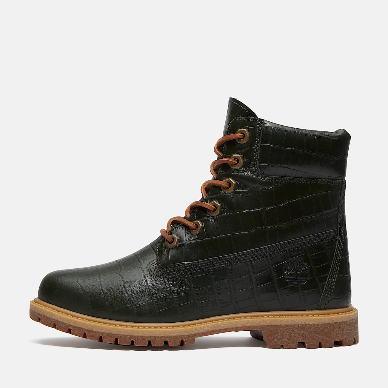 Timberland Premium 6Inch Boot for Women in Dark Green TBL Green ALT9