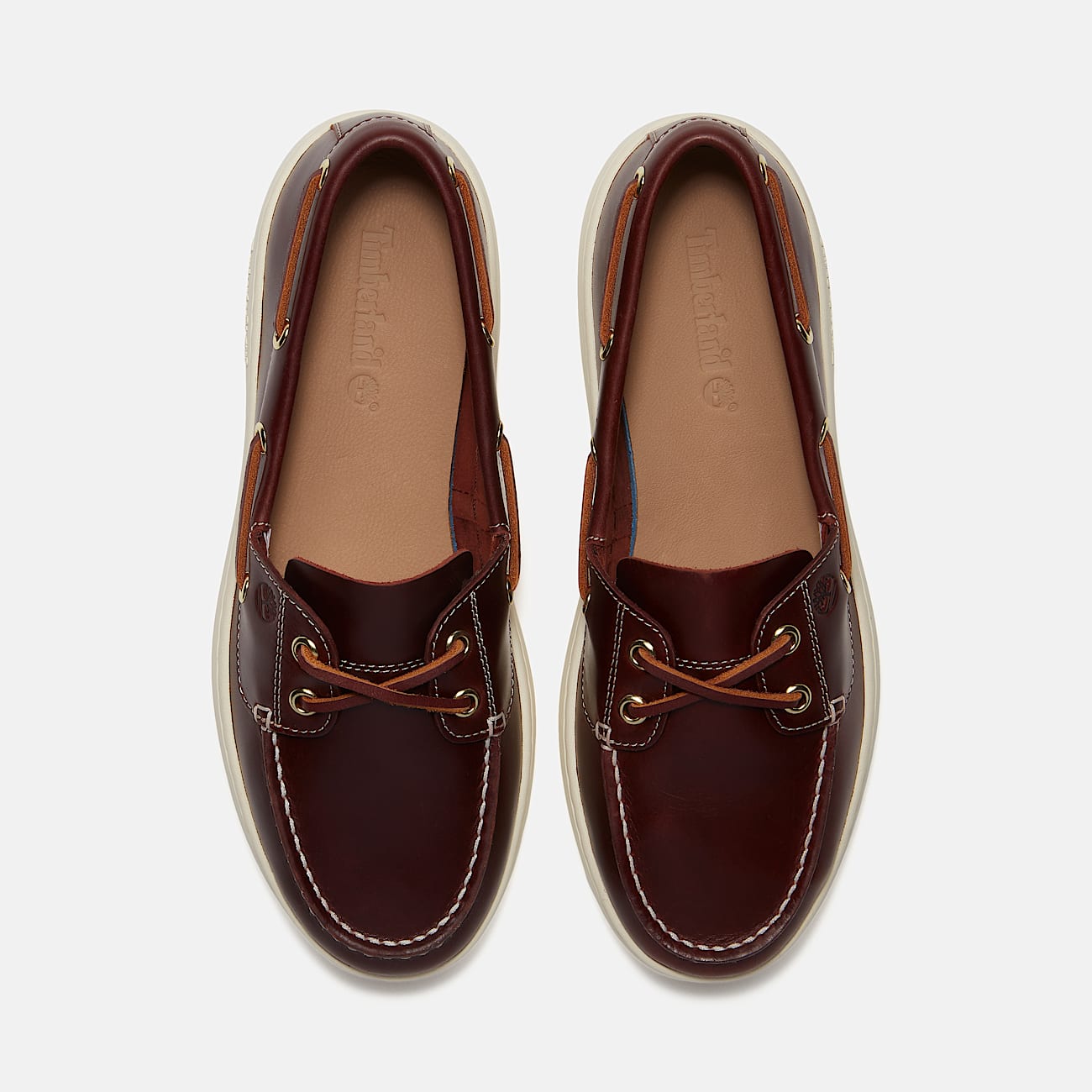 Chaussure bateau Portofino Pier pour femme en bordeaux TBL bordeaux ALT2