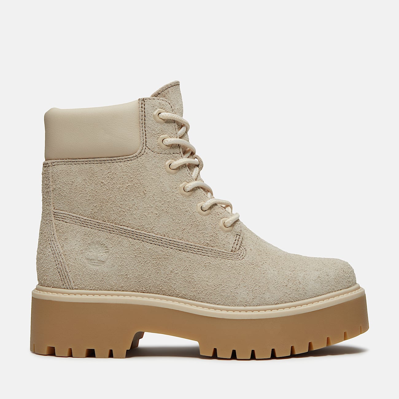 Stone Street Platform 6Inch Boot for Women in Light Beige TBL Beige HERO
