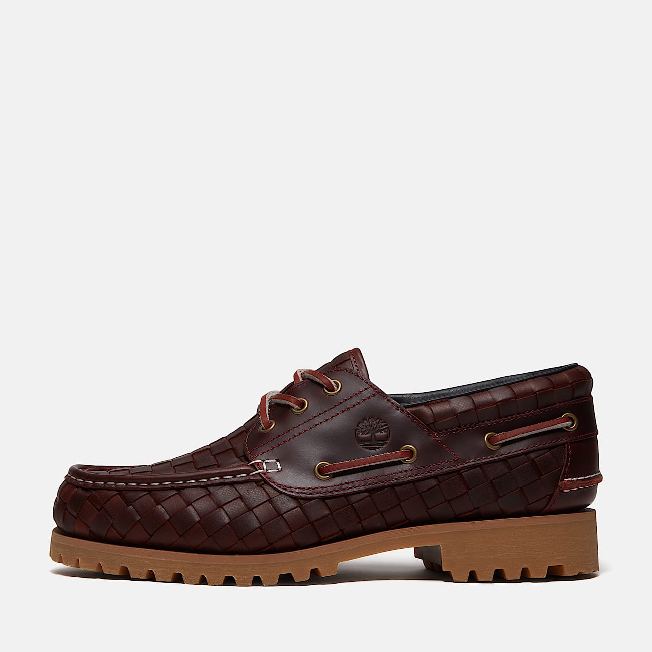 Timberland Authentic Boat Shoe for Men in Burgundy TBL Burgundy ALT9