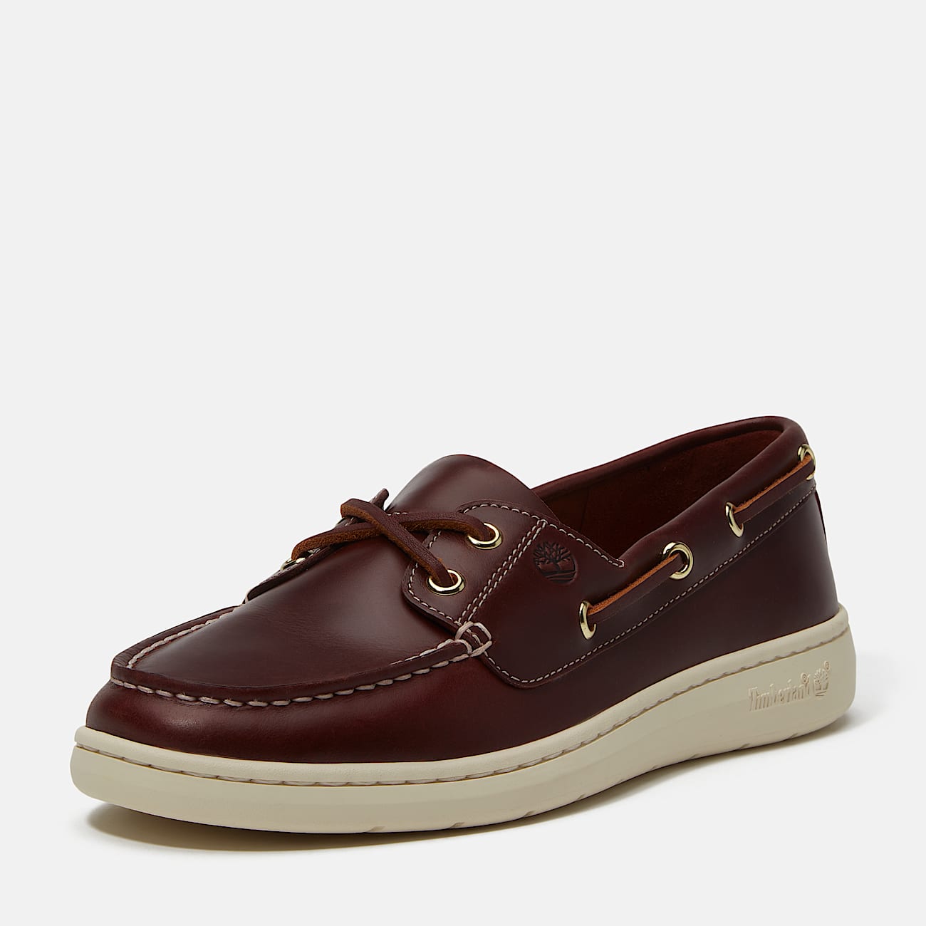 Chaussure bateau Portofino Pier pour femme en bordeaux TBL bordeaux ALT10