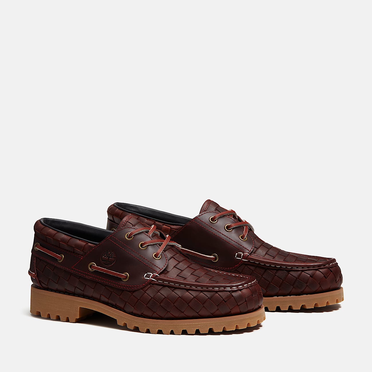 Timberland Authentic Boat Shoe for Men in Burgundy TBL Burgundy ALT4