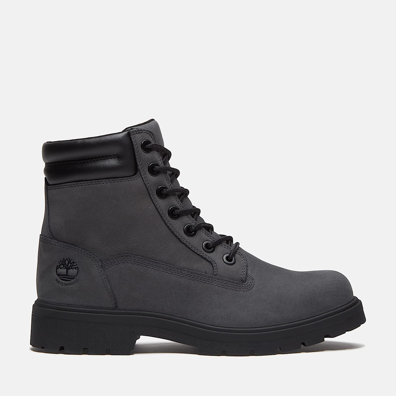 Auburn Falls 6-Inch Waterproof Boot for Men in Dark Grey