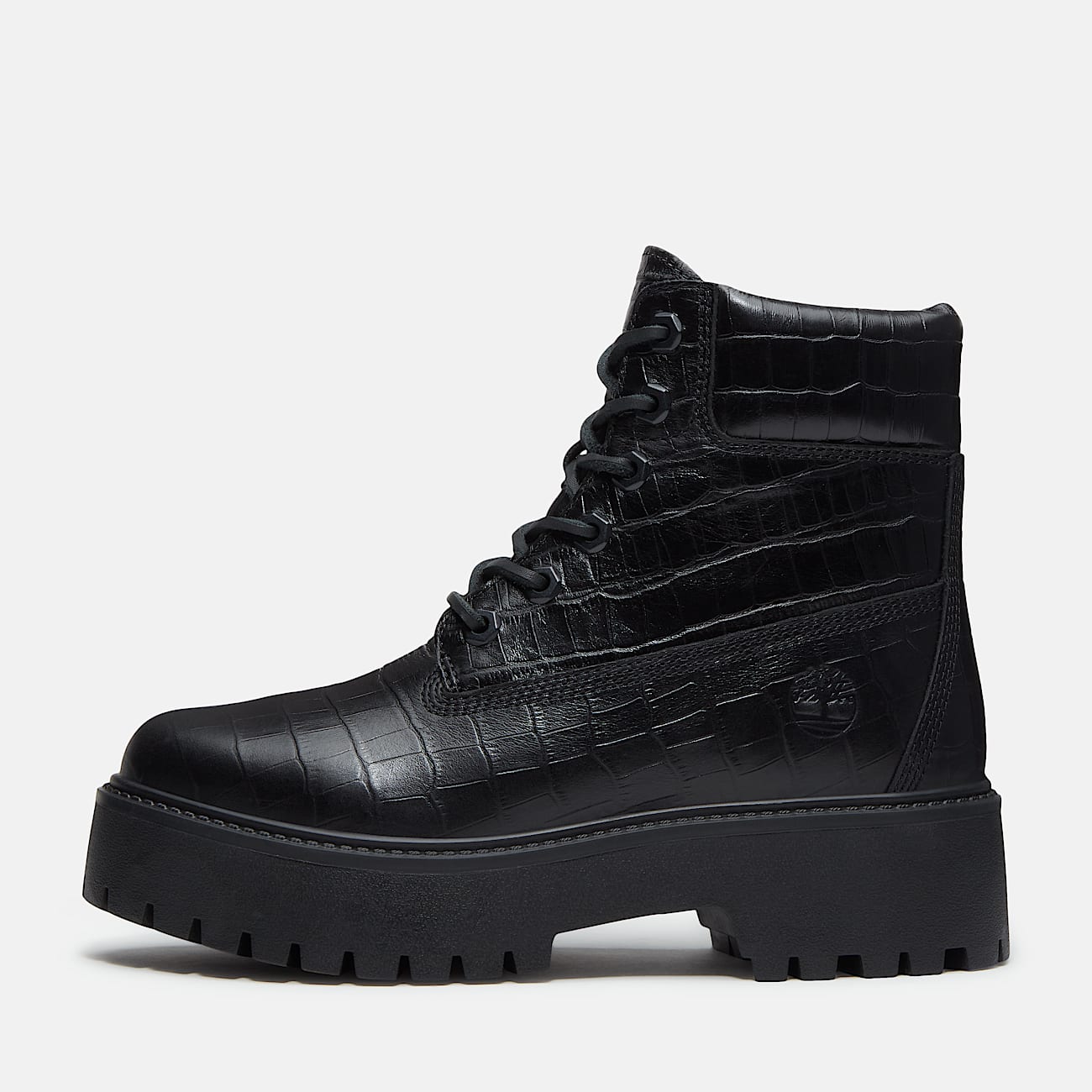 Botas 6Inch con plataforma Stone Street para mujer en negro TBL negro ALT8