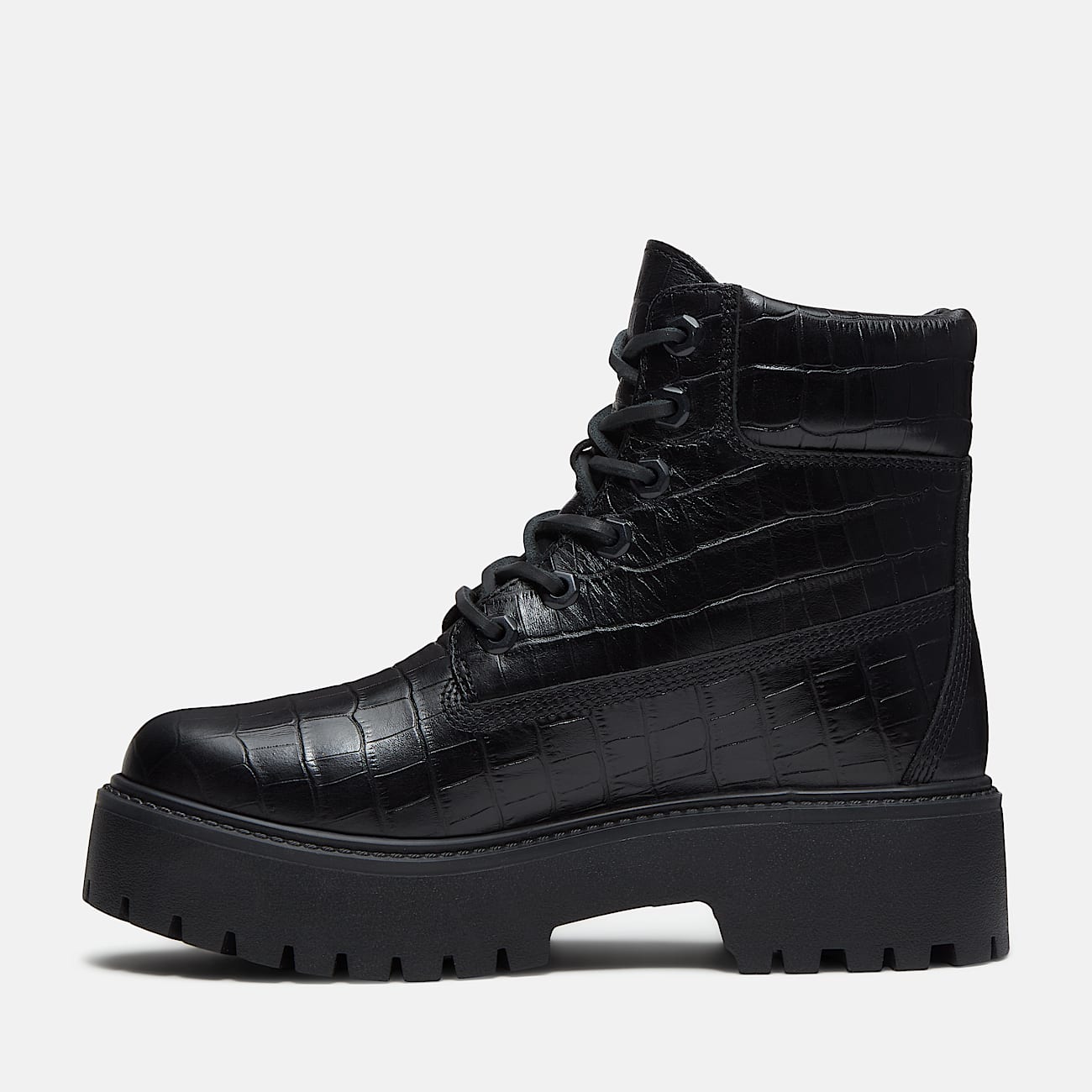 Botas 6Inch con plataforma Stone Street para mujer en negro TBL negro ALT6