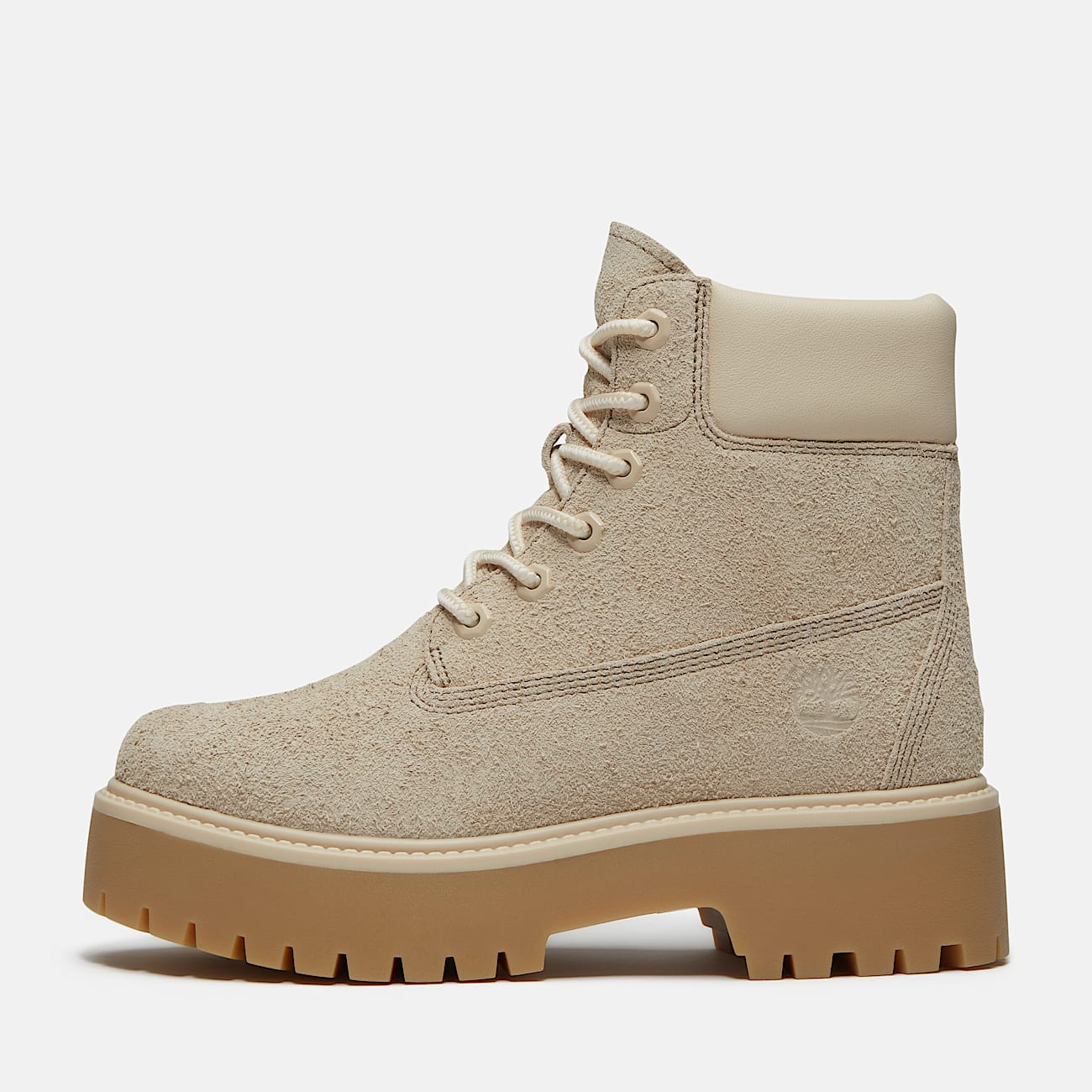 Stone Street Platform 6Inch Boot for Women in Light Beige TBL Beige ALT8