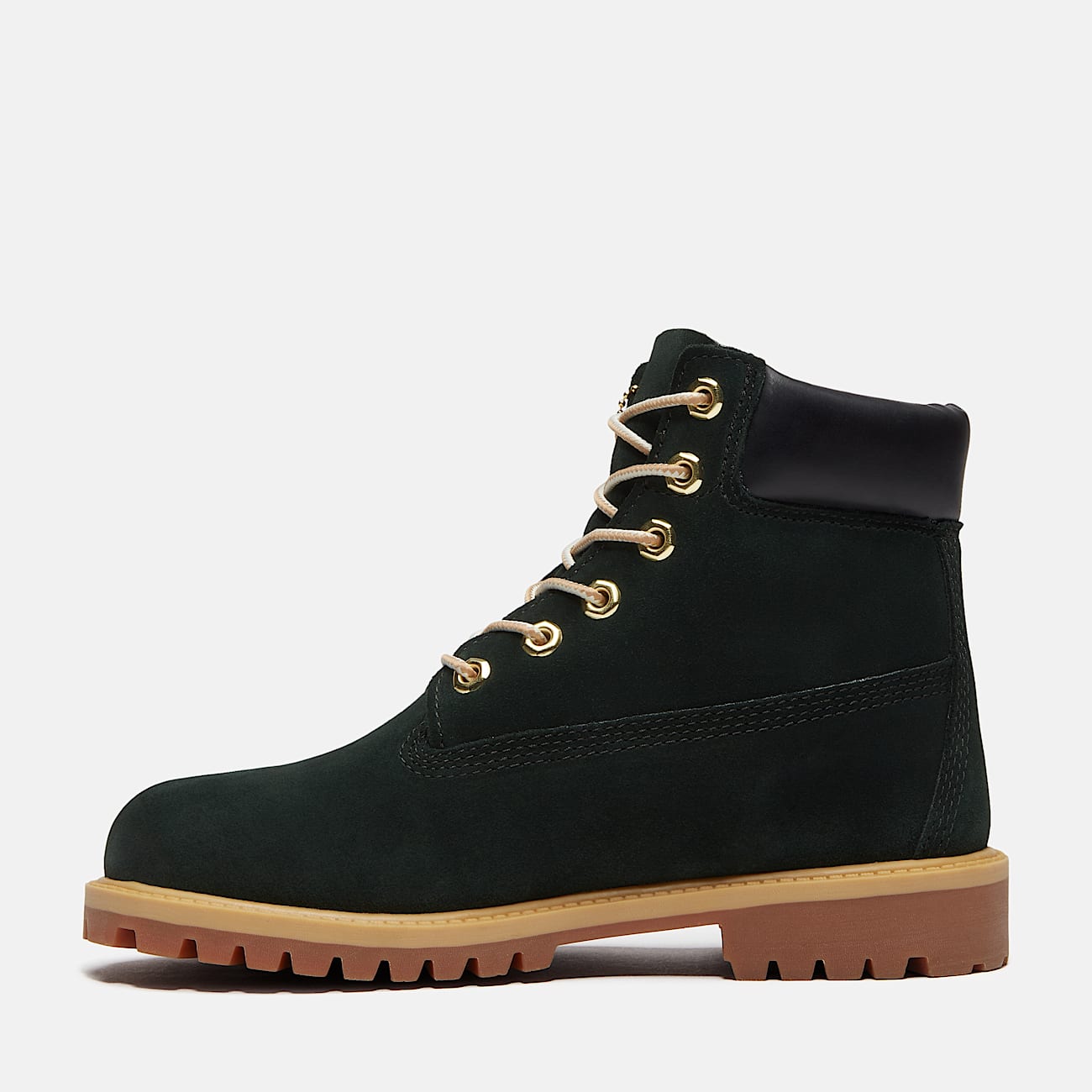 Wasserdichter Timberland Premium 6Inch Boot fr Kinder in Dunkelgrn TBL Grn ALT6