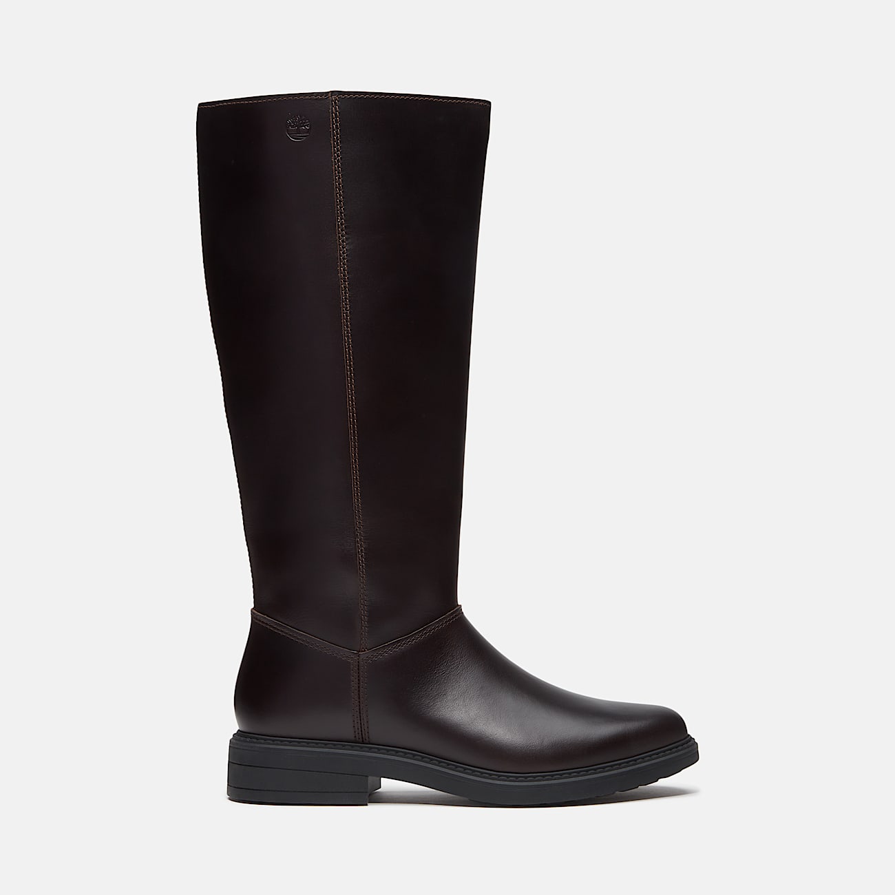 Stormbucks Tall Side Zip Boot for Women in Dark Brown TBL Brown HERO