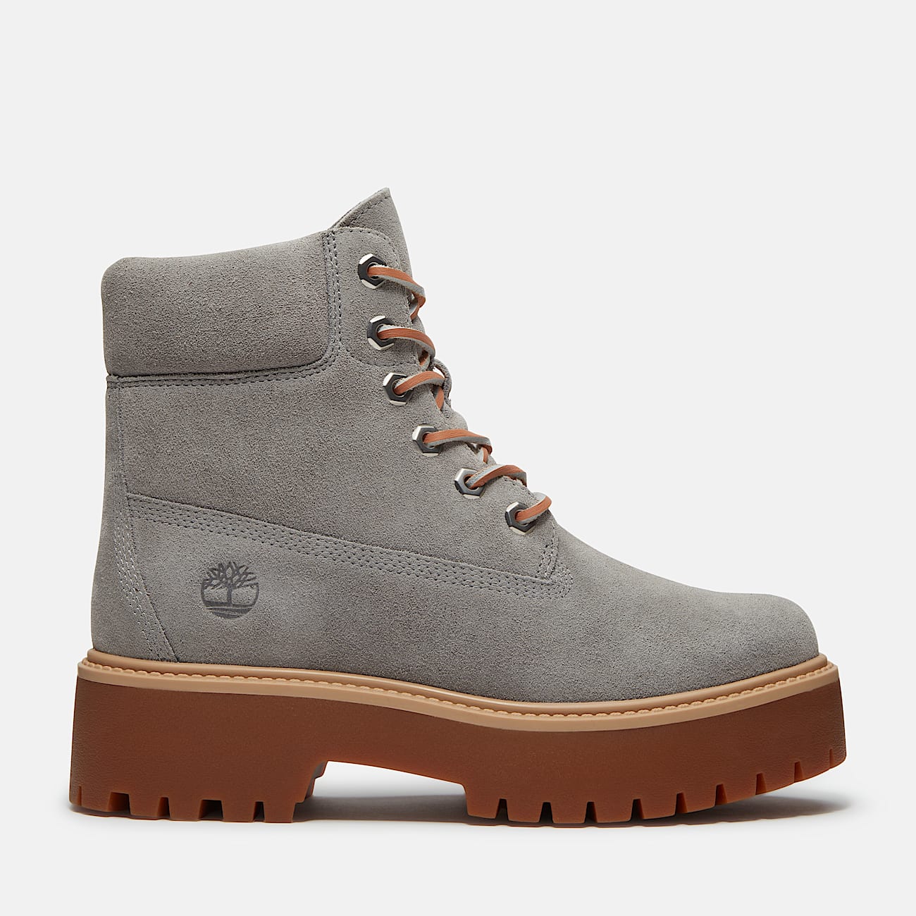 Botas 6Inch con plataforma Stone Street para mujer en gris TBL gris HERO
