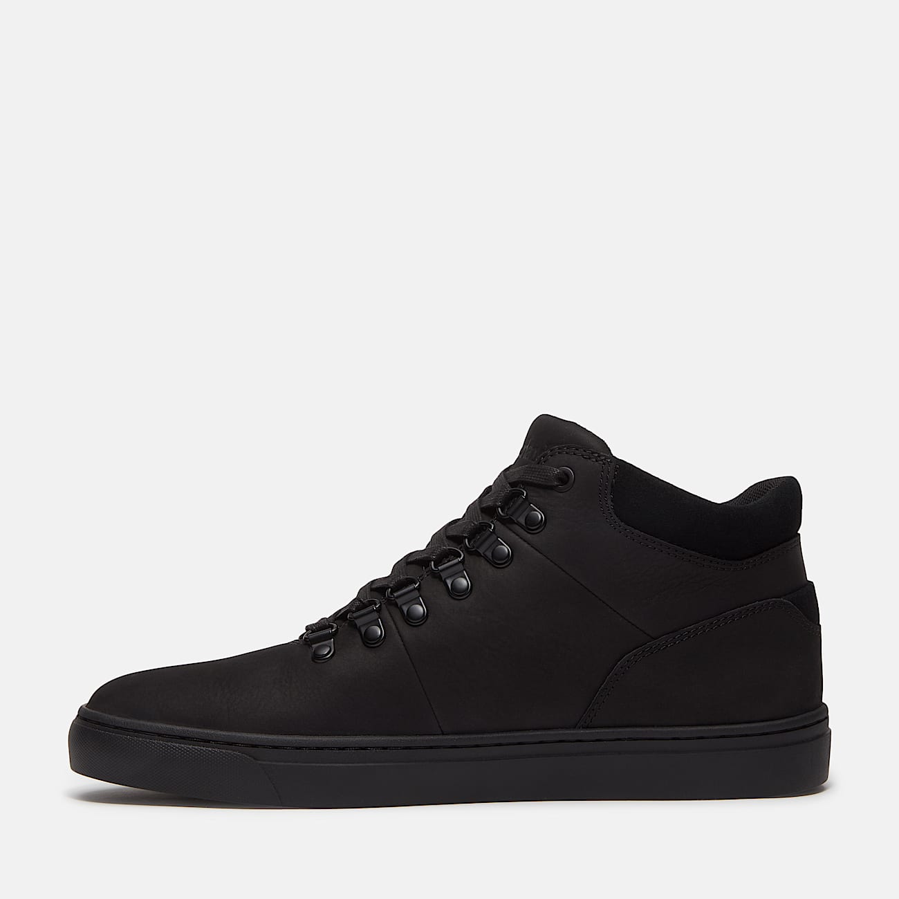 Lisbon Hill Mid Trainer for Men in Black TBL Black ALT6