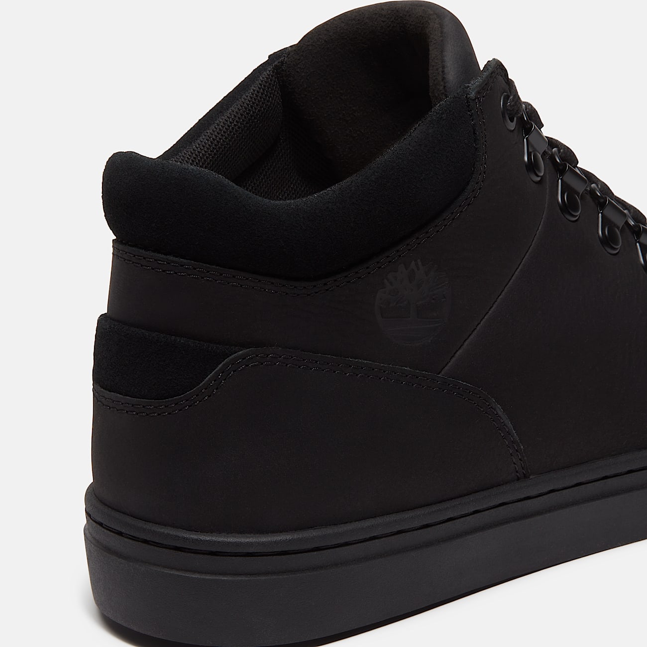 Lisbon Hill Mid Trainer for Men in Black TBL Black ALT7